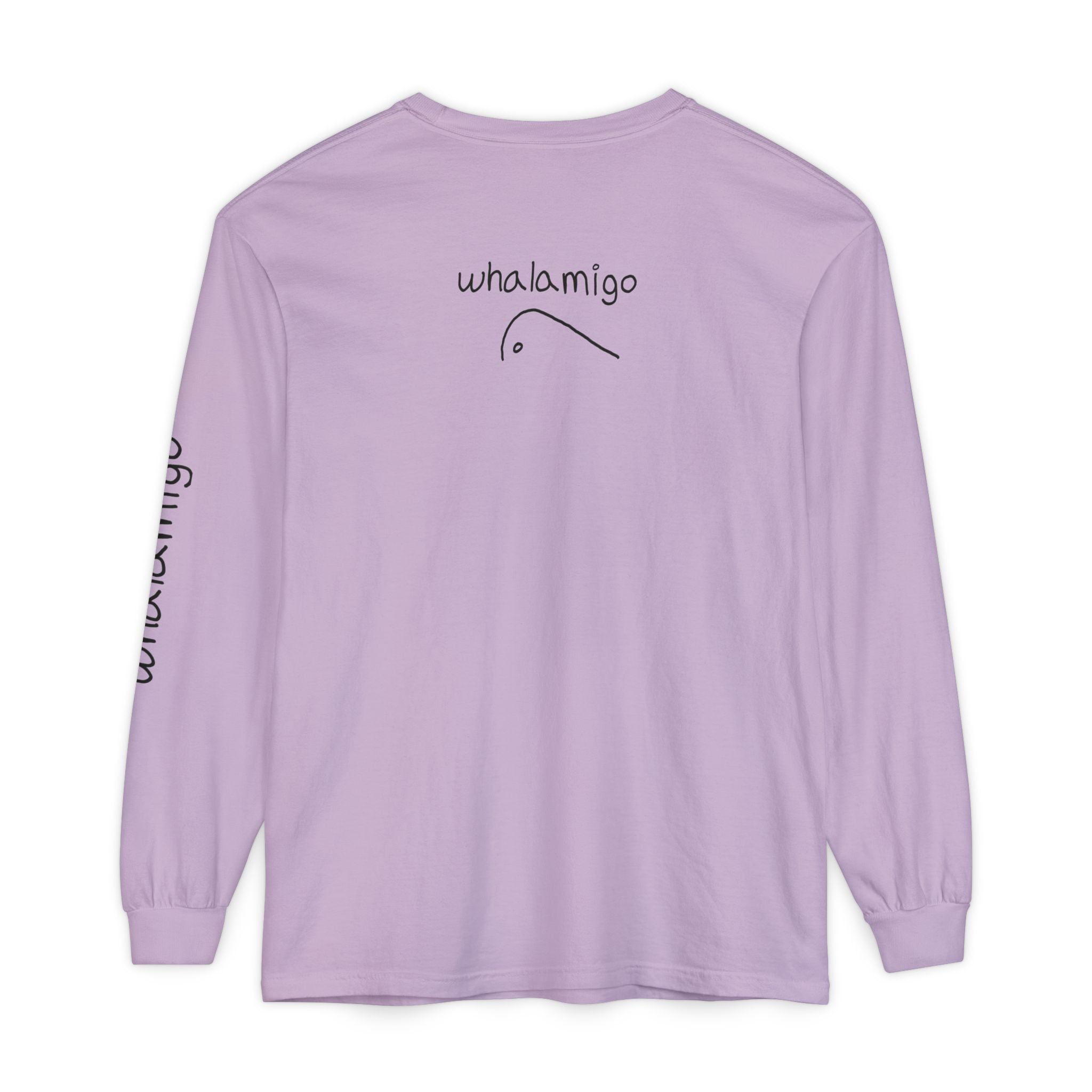 Pelamigo Long Sleeve T-Shirt — Hand-Drawn Ink to Fabric Print