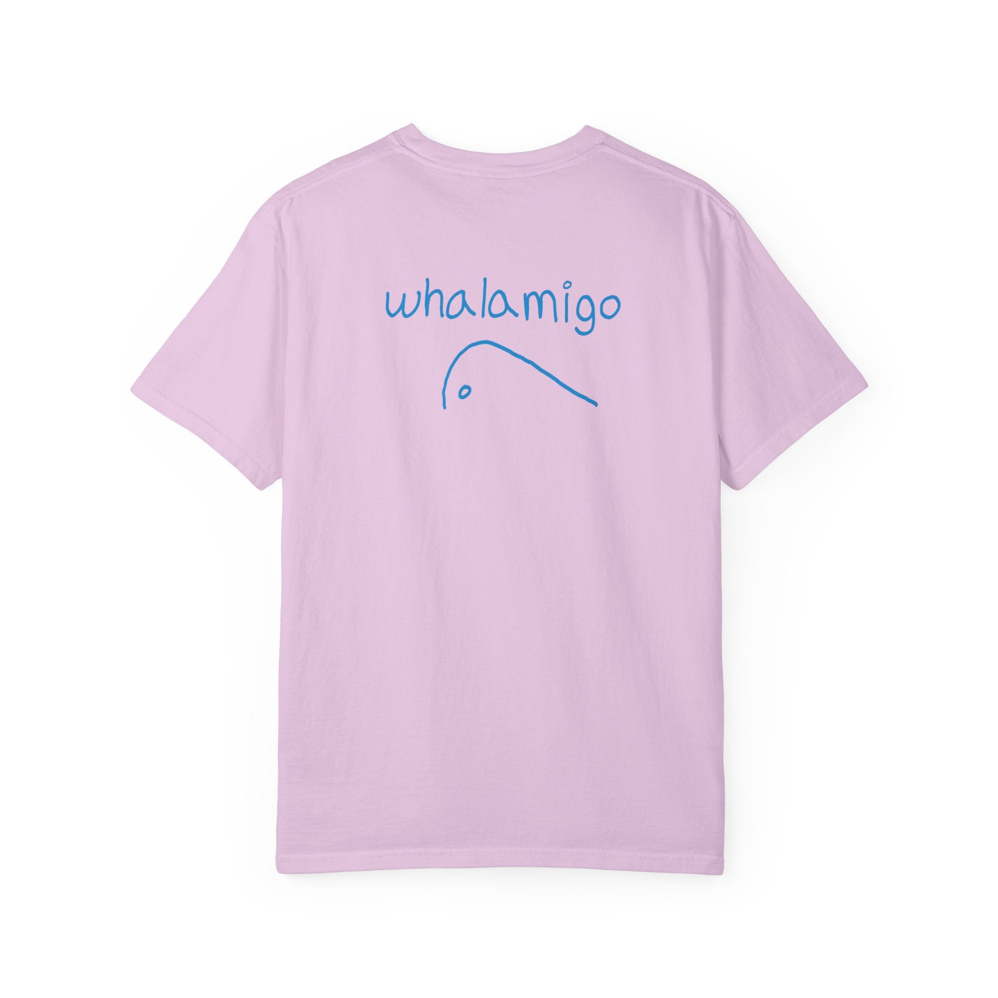 Logomigo T-Shirt - Blue Ink to Fabric Print