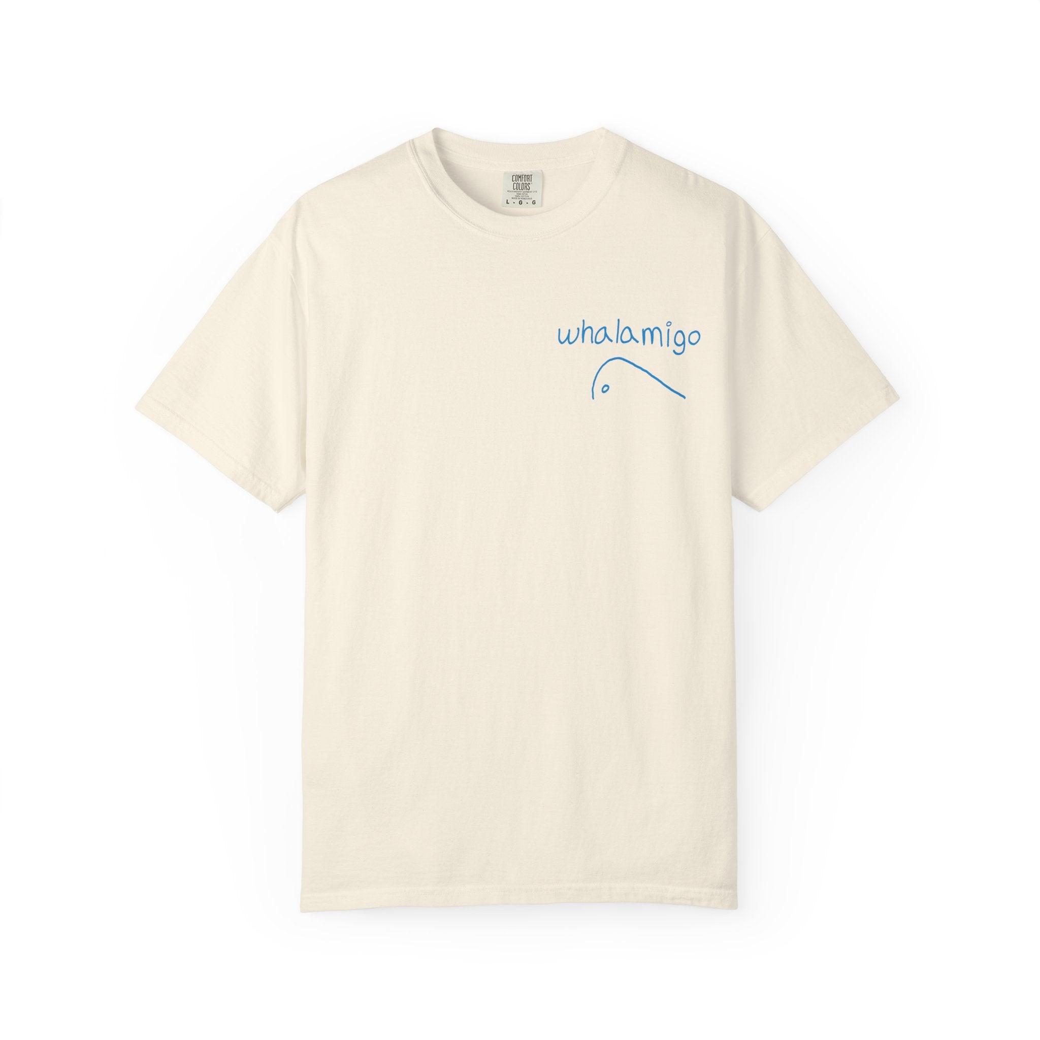 Logomigo T-Shirt - Blue Ink to Fabric Print