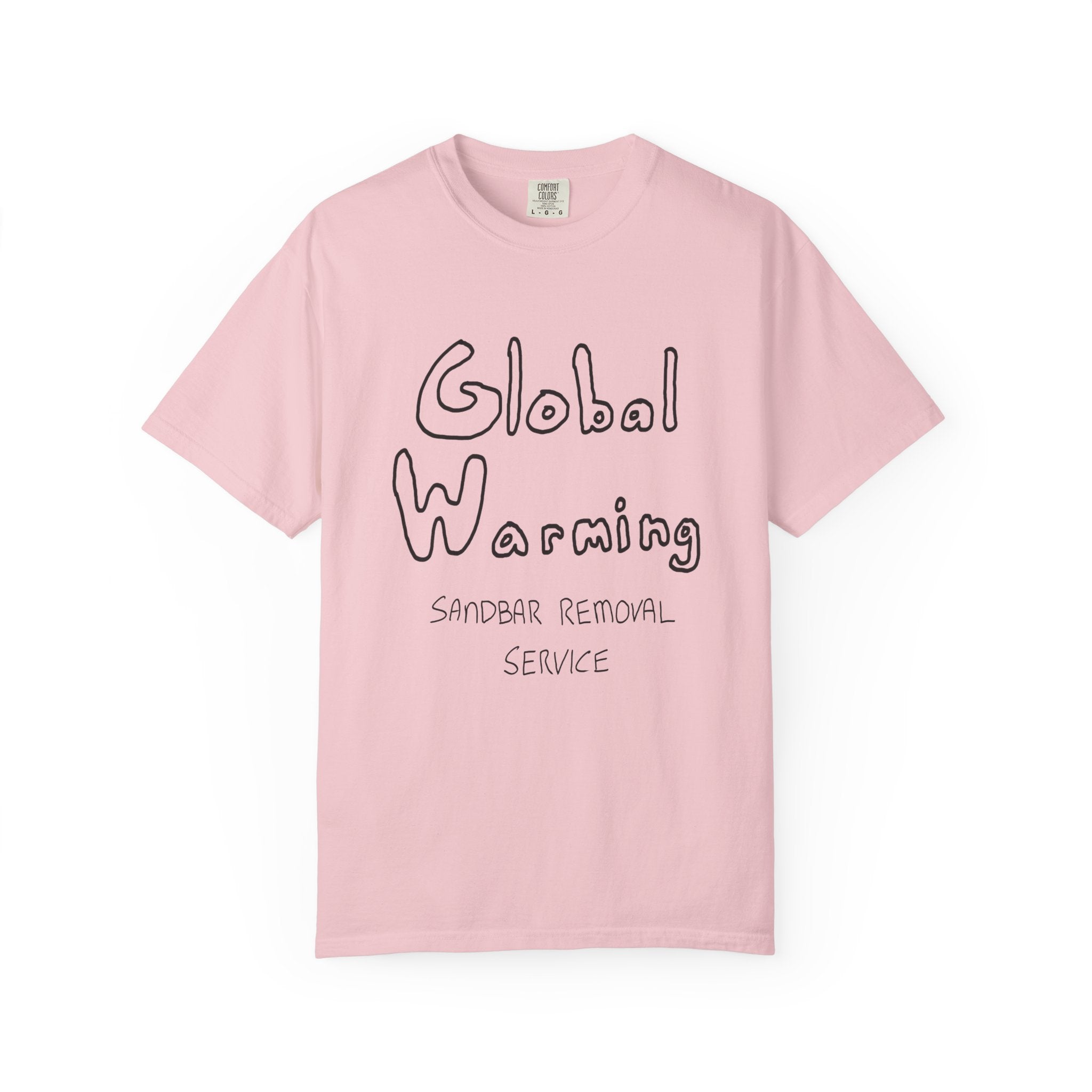 Global Warning T-Shirt - Hand-Drawn Ink to Fabric Print