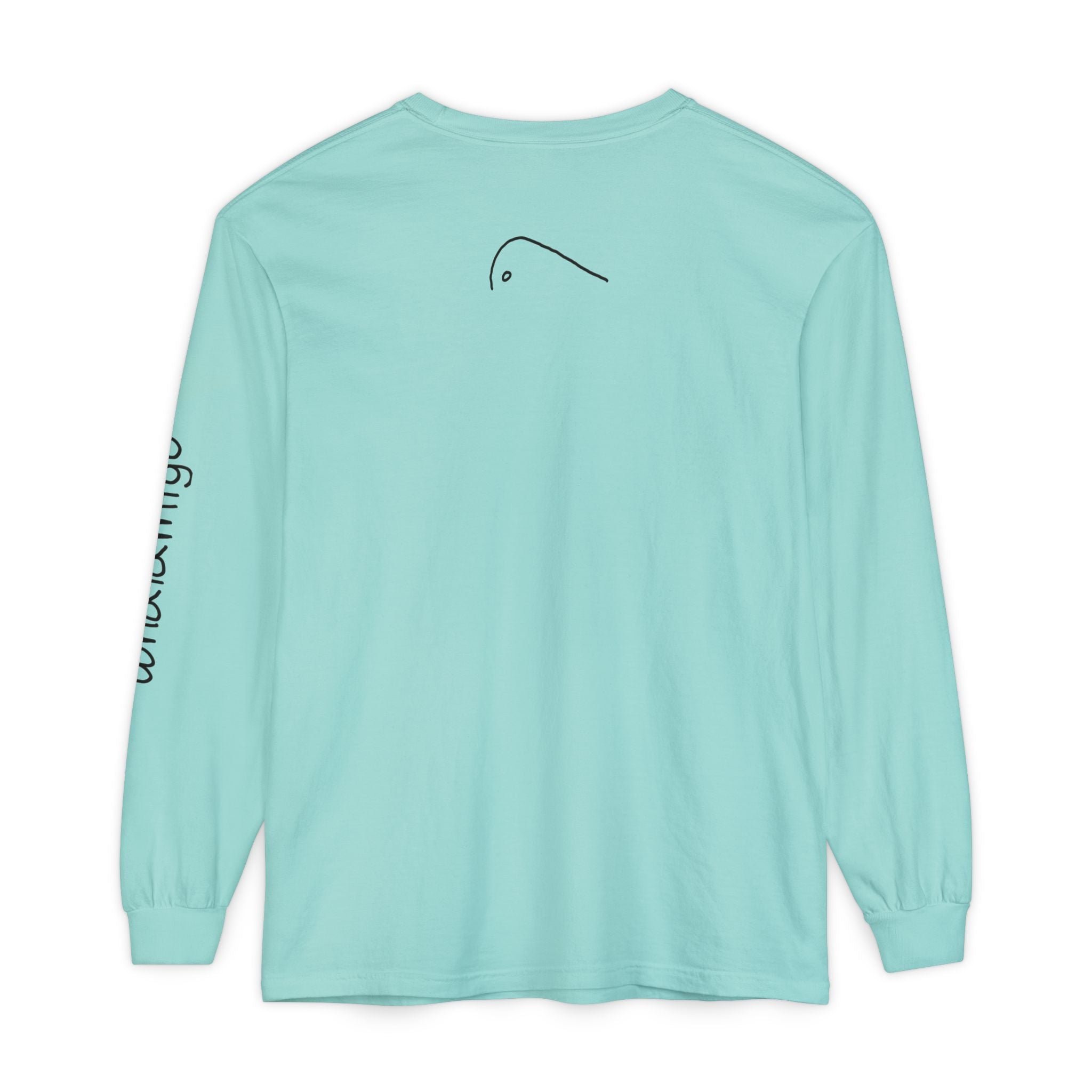'Callout' Long Sleeve T-Shirt — Hand-Drawn Ink to Fabric Print