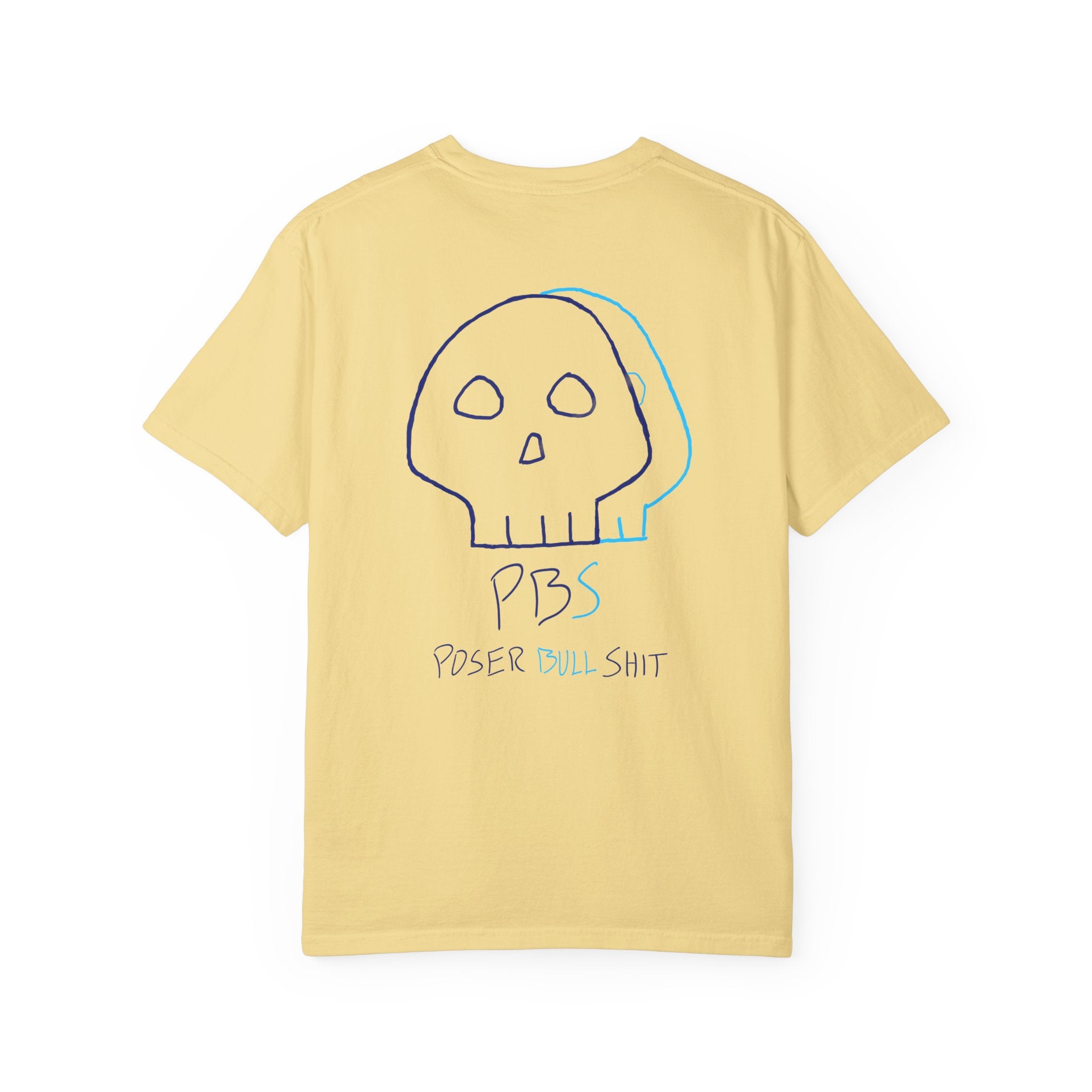 Public BroCasting T-Shirt - Hand-Drawn, Ink to Fabric Print