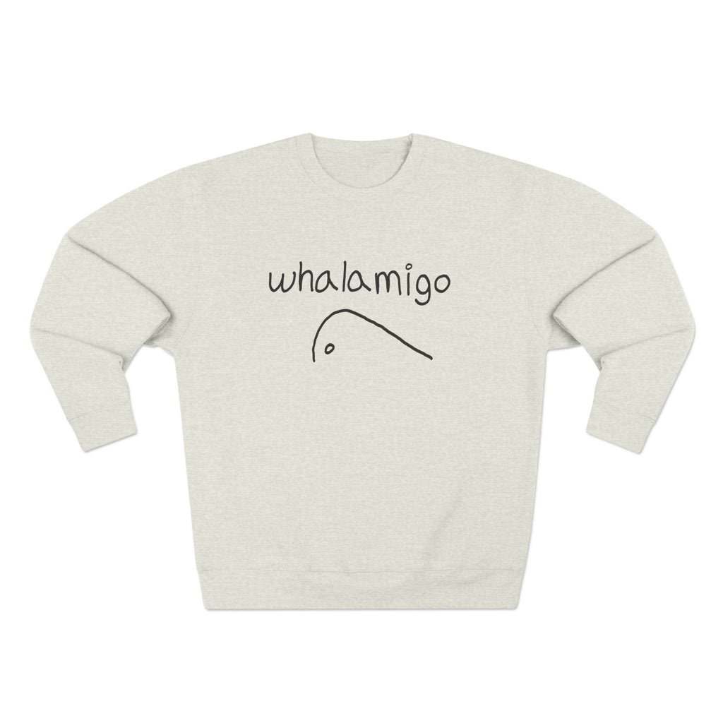 Logomigo Crewneck Sweatshirt - Black Ink to Fabric Print