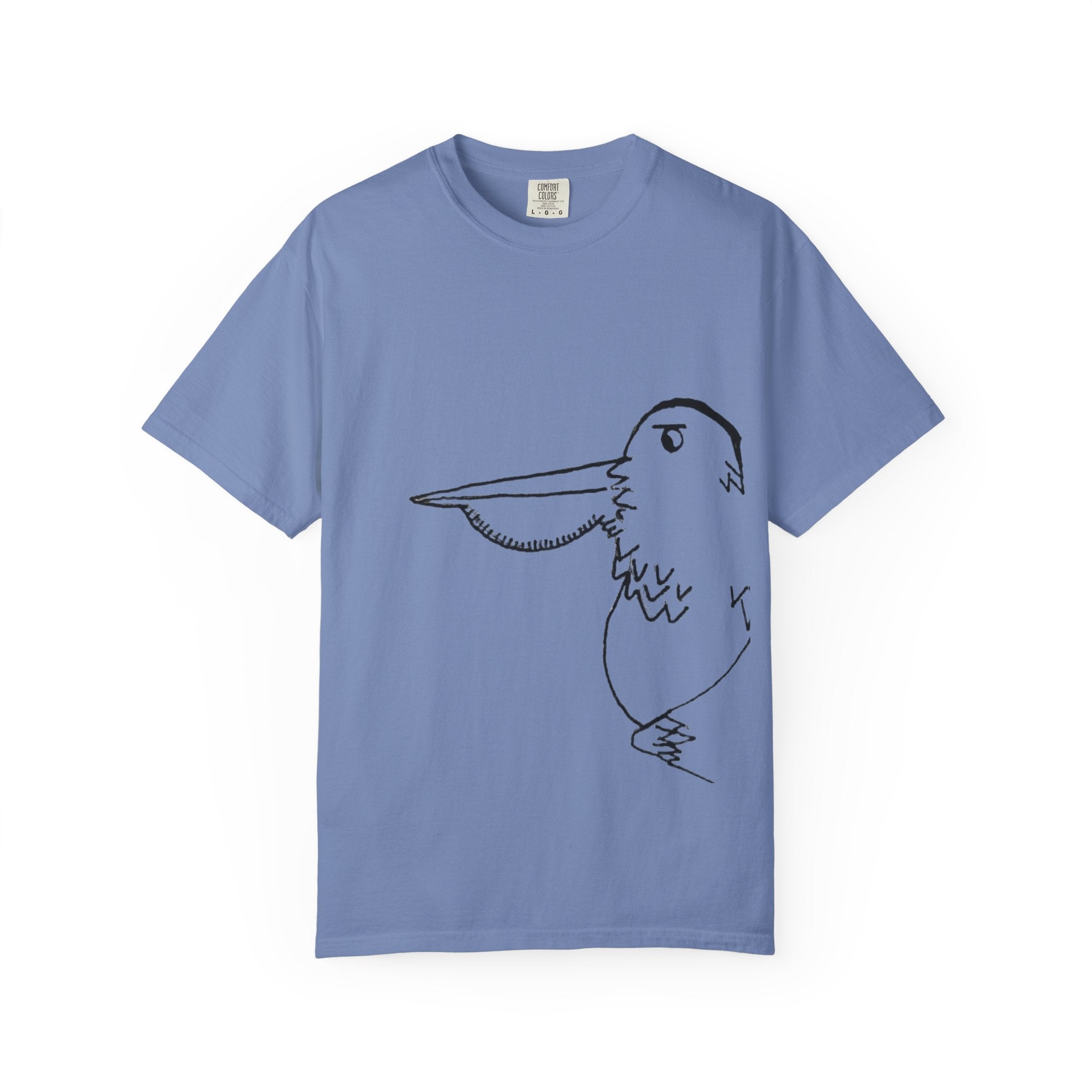 Pelamigo T-Shirt - Hand-Drawn Ink to Fabric Print