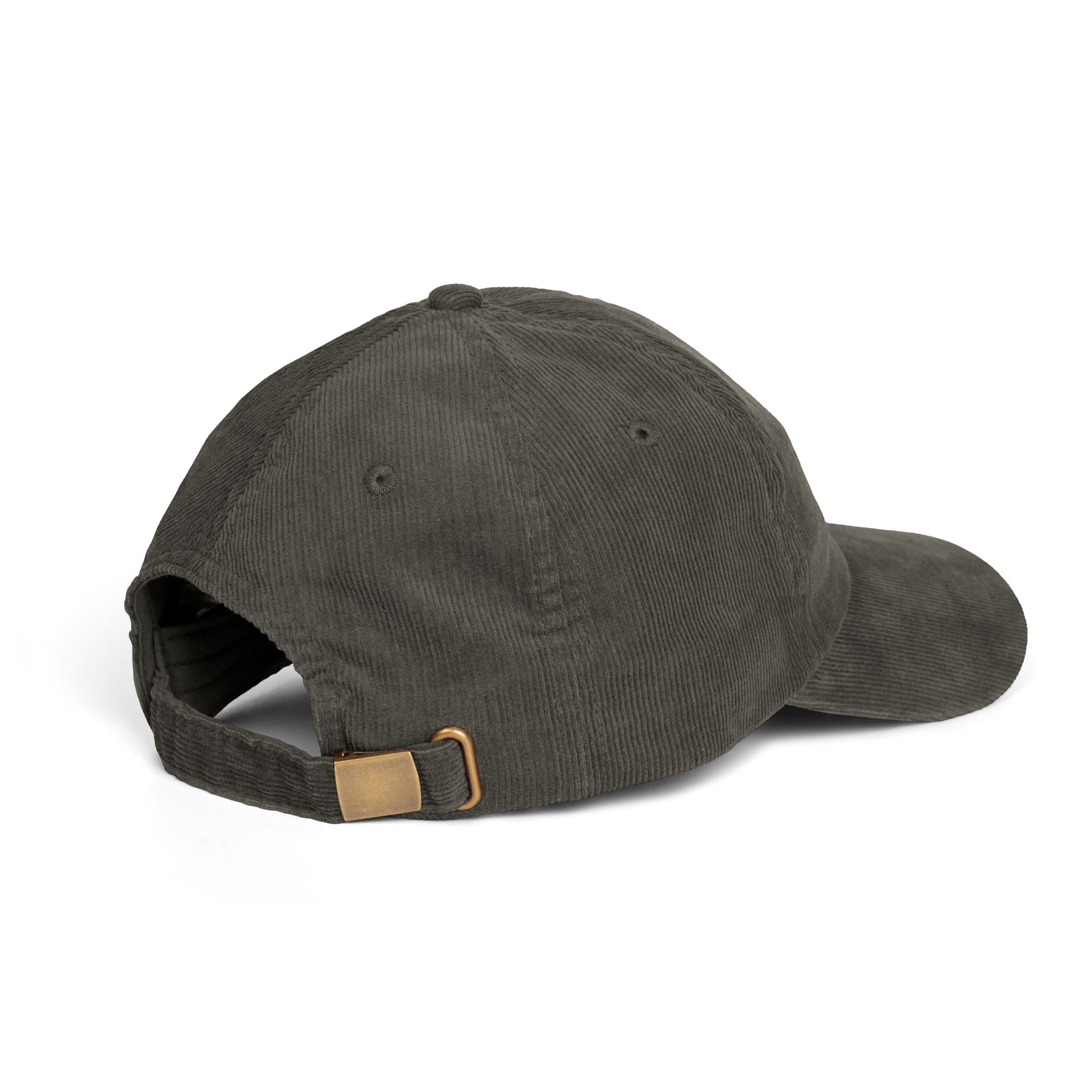 Mostly OK Corduroy Cap — Embroidered Fabric