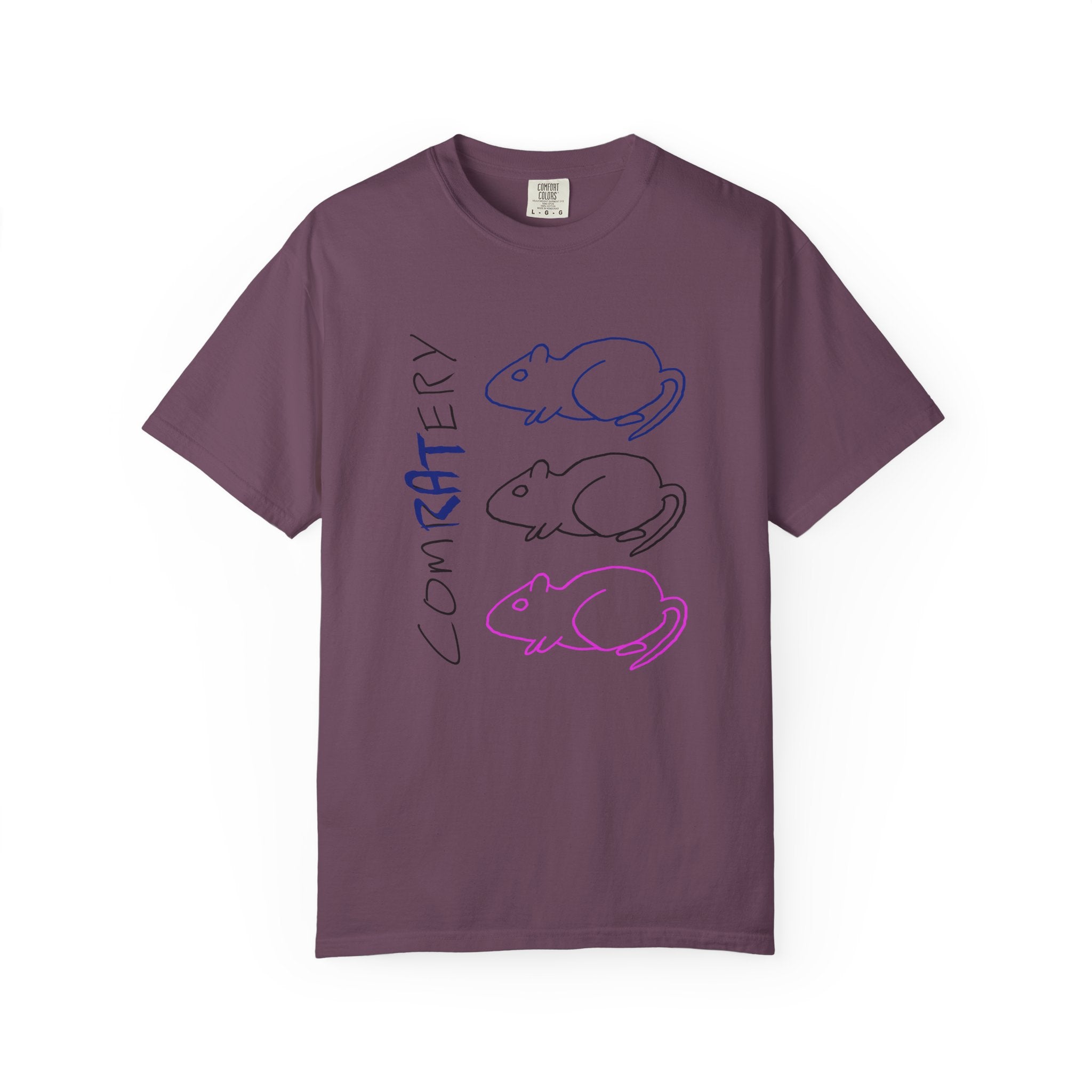 'Comratery' T-Shirt - Hand-Drawn Ink to Fabric Print