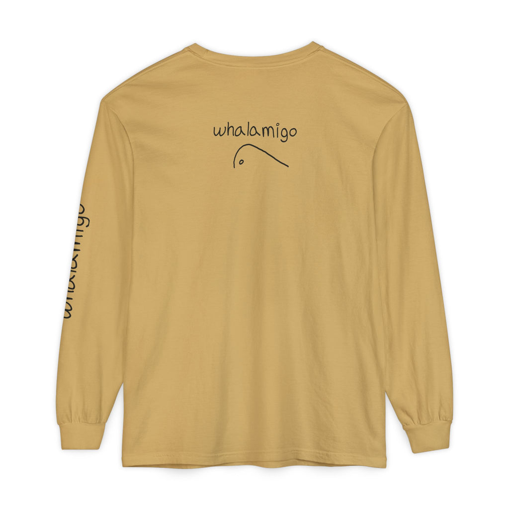 Pelamigo Long Sleeve T-Shirt — Hand-Drawn Ink to Fabric Print
