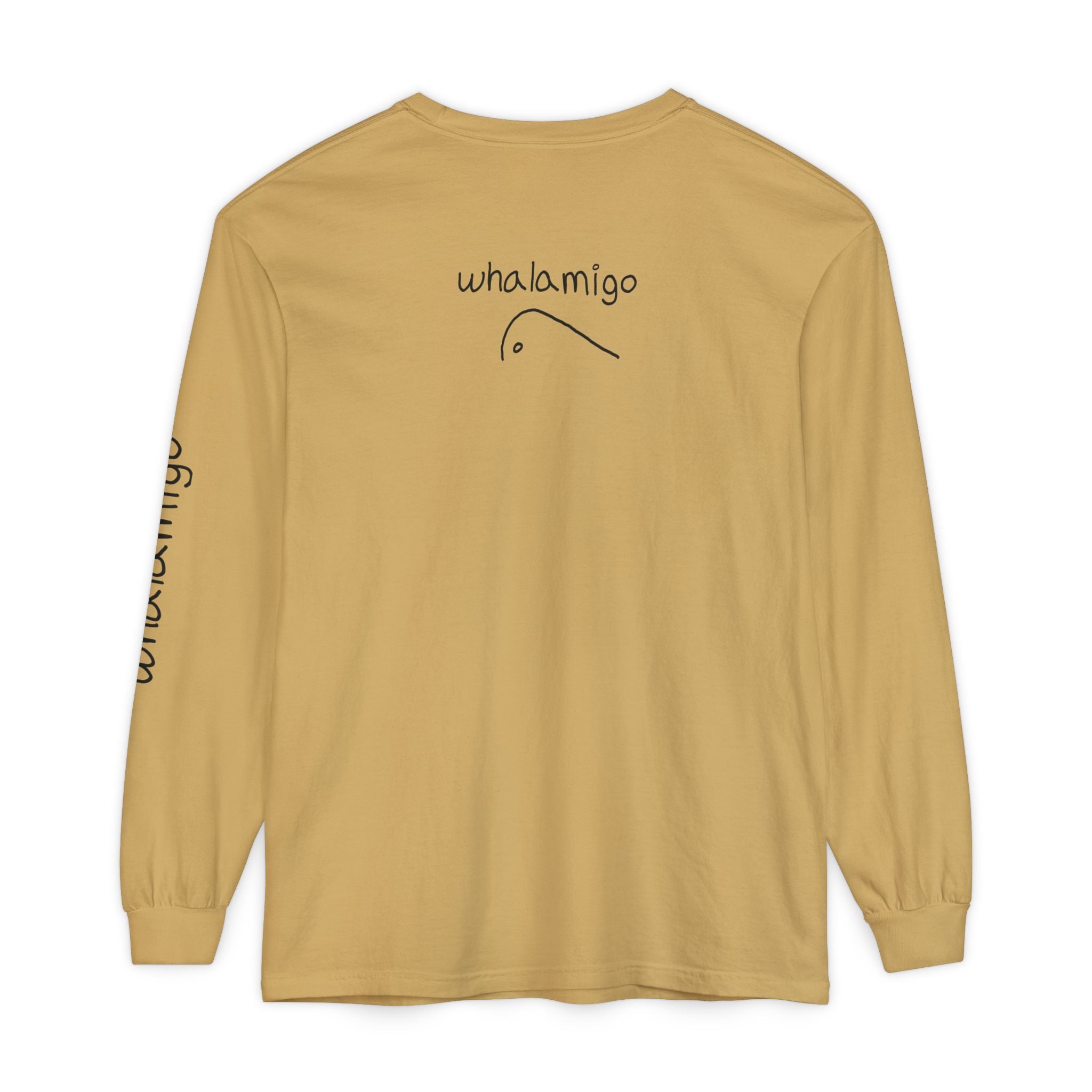 Pelamigo Long Sleeve T-Shirt — Hand-Drawn Ink to Fabric Print