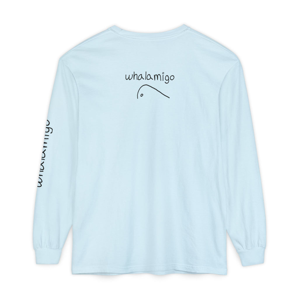 Pelamigo Long Sleeve T-Shirt — Hand-Drawn Ink to Fabric Print
