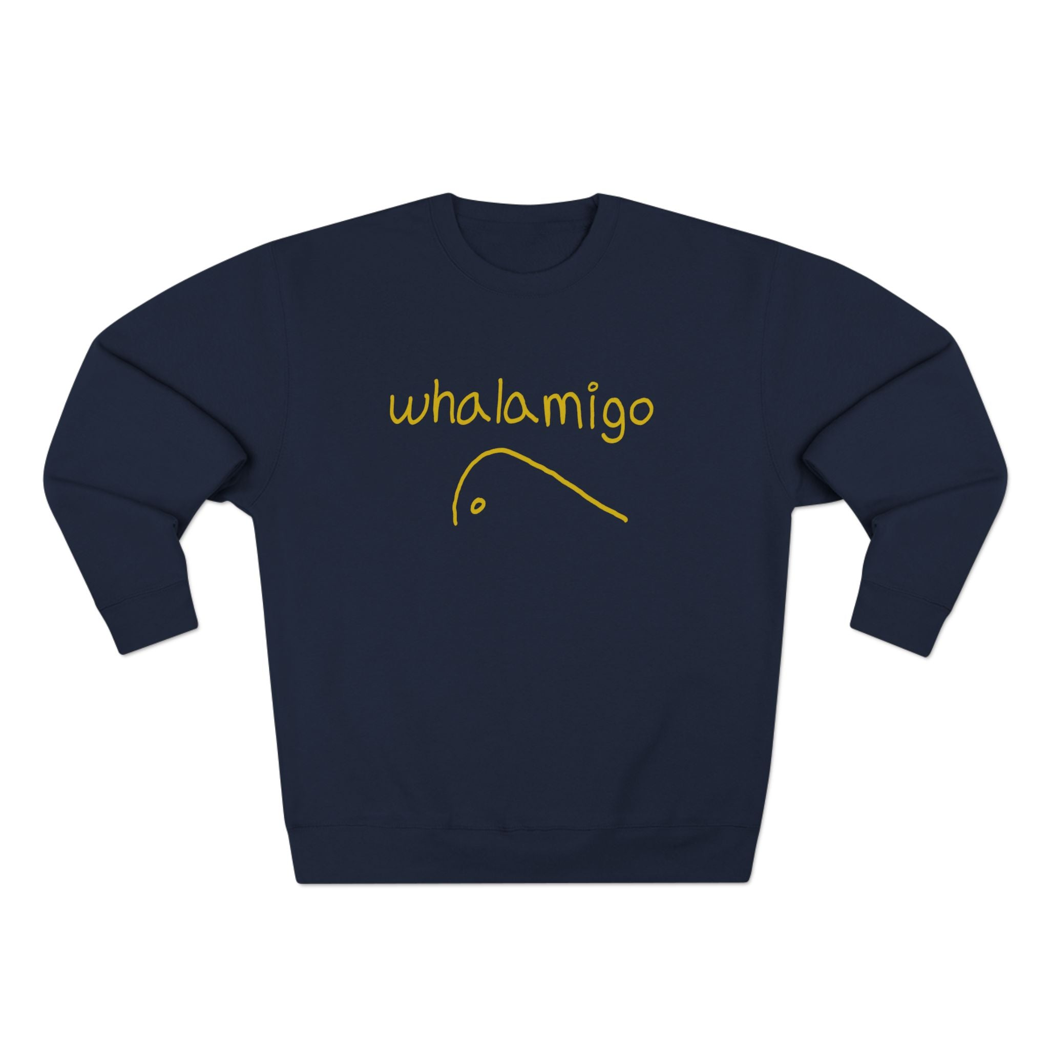 Logomigo Crewneck Sweatshirt - Yellow Ink to Fabric Print