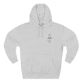 Whalawizard Fleece Hoodie - Hand-Drawn Ink to Fabric Print