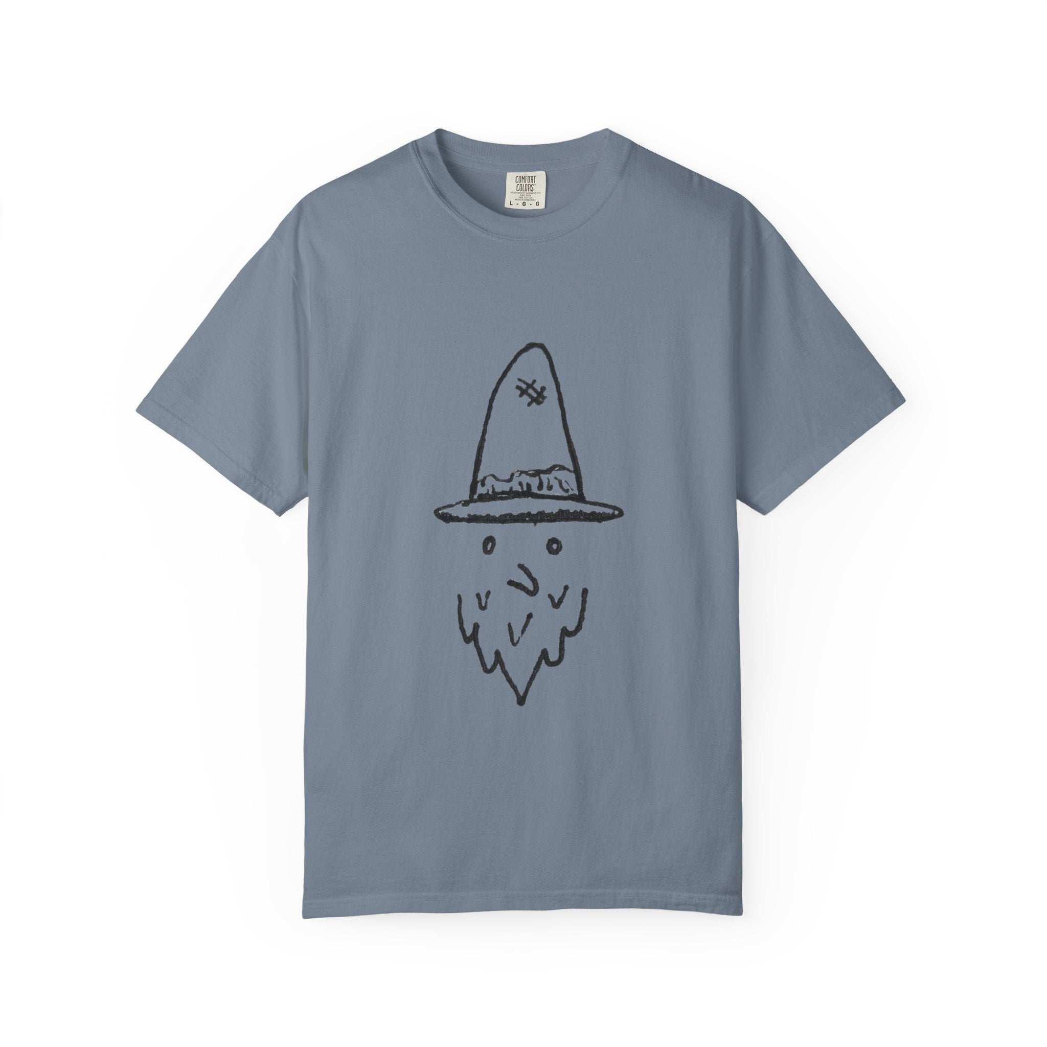 Whalawizard T-Shirt - Hand-Drawn Ink to Fabric Print