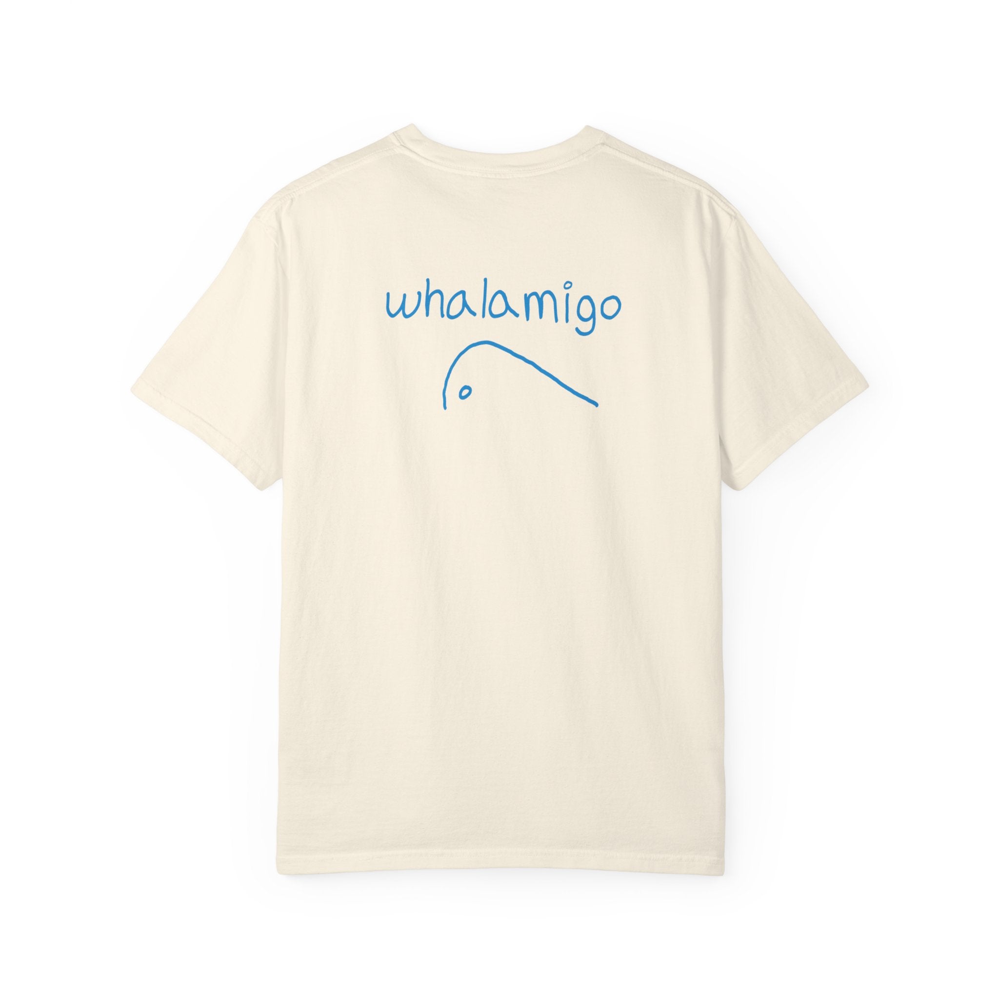 Logomigo T-Shirt - Blue Ink to Fabric Print