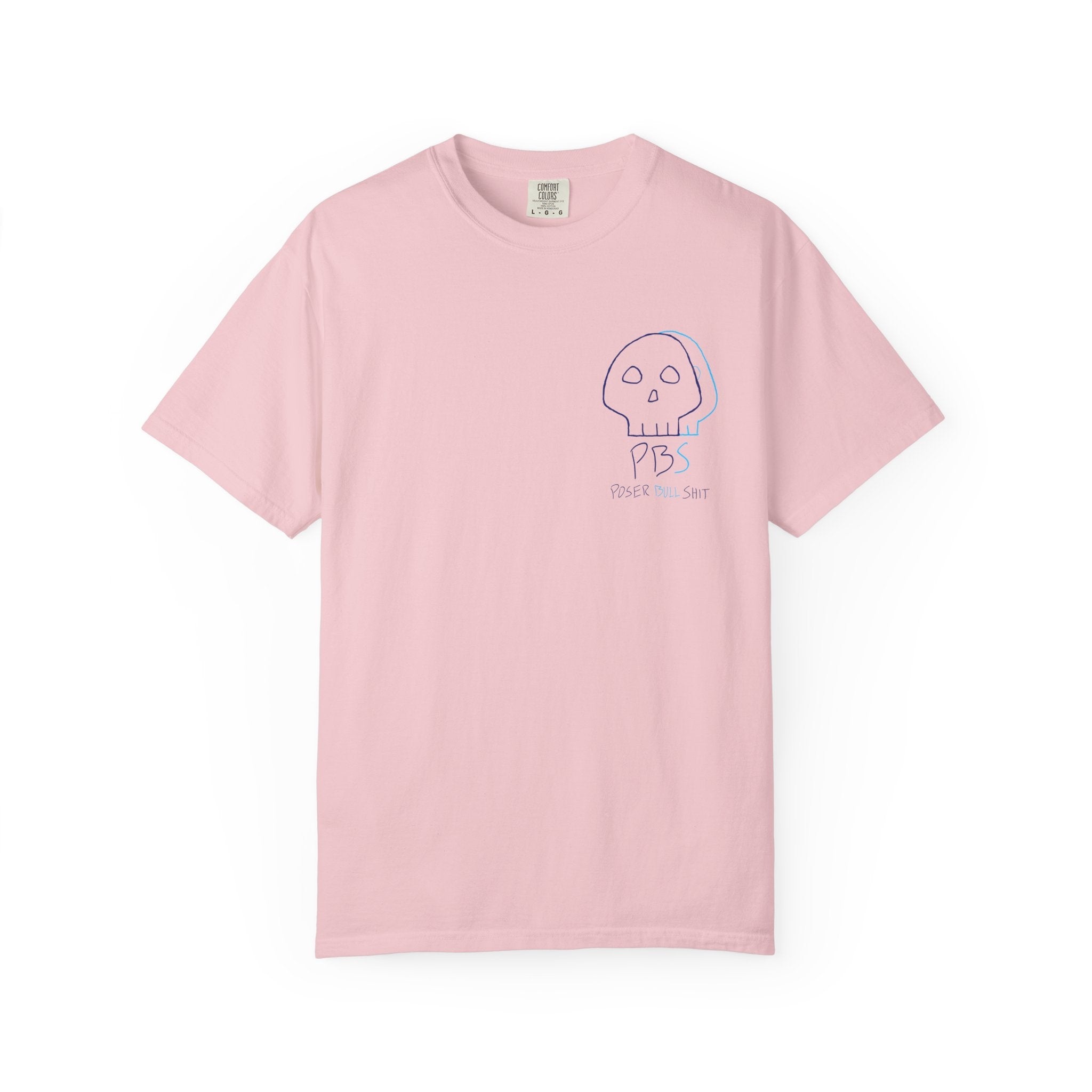 Public BroCasting T-Shirt - Hand-Drawn, Ink to Fabric Print