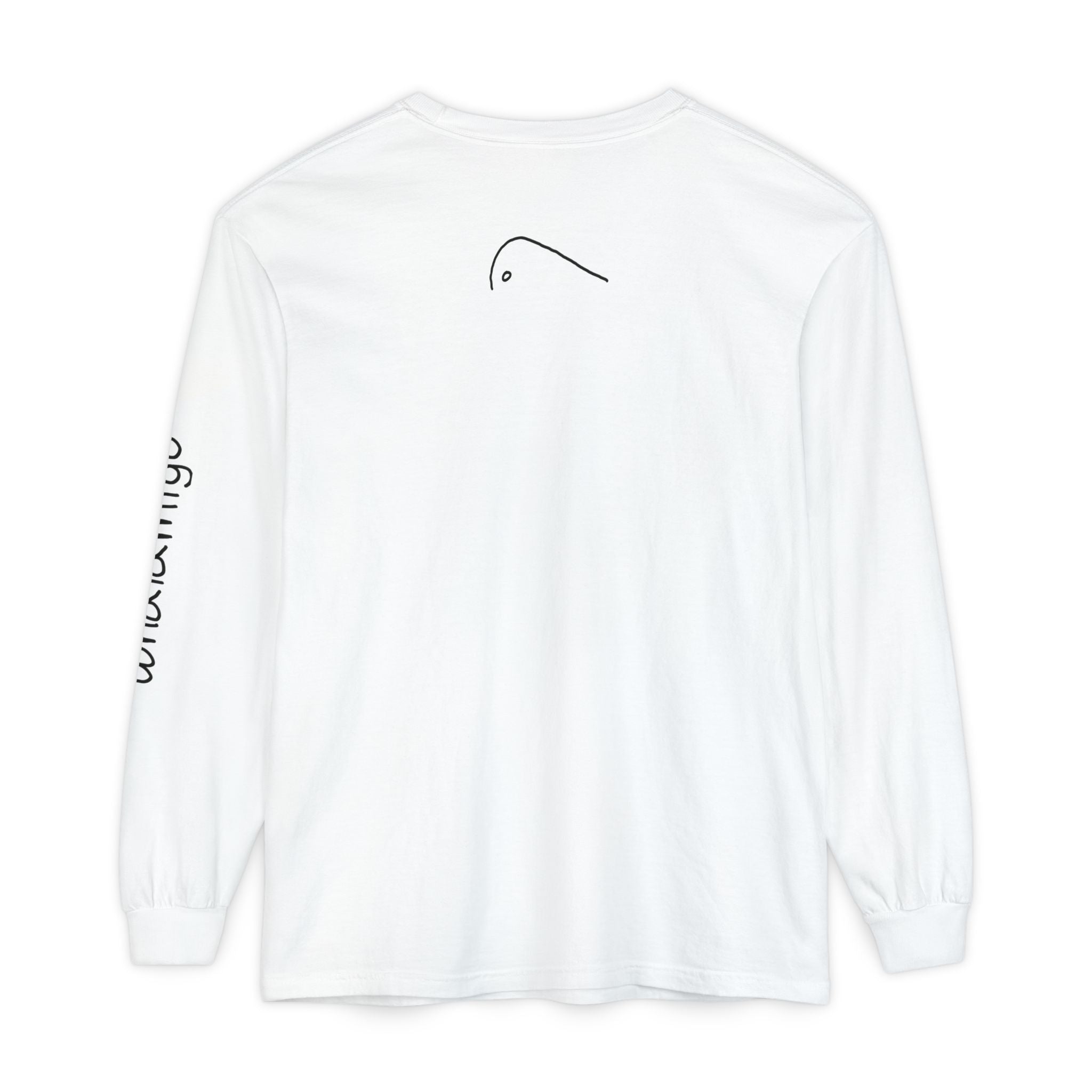'Callout' Long Sleeve T-Shirt — Hand-Drawn Ink to Fabric Print