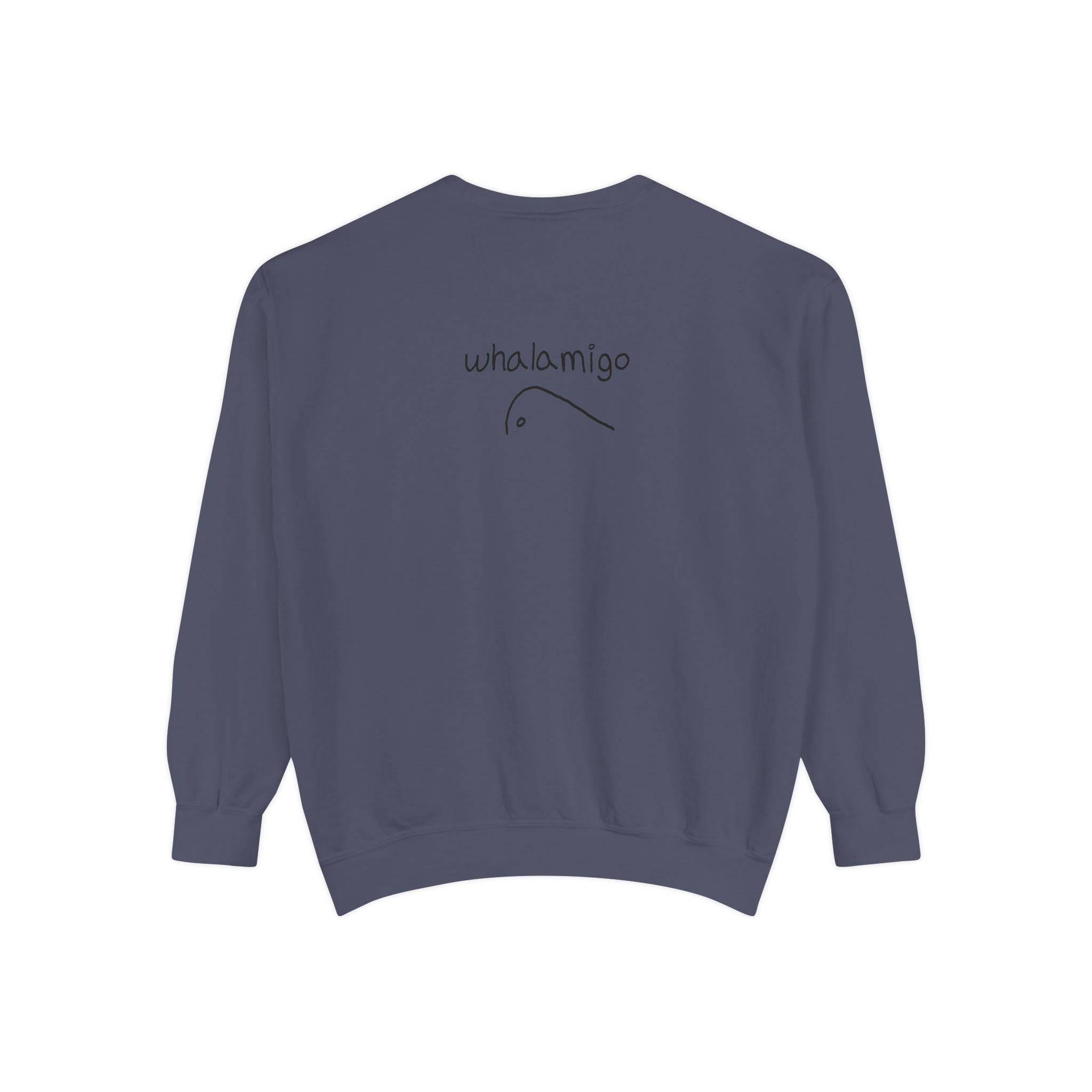 'Comratery' Crewneck Sweatshirt — Hand-Drawn Ink to Fabric Print
