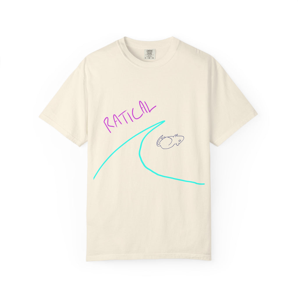 Ratical T-Shirt - Hand-Drawn Ink to Fabric Print