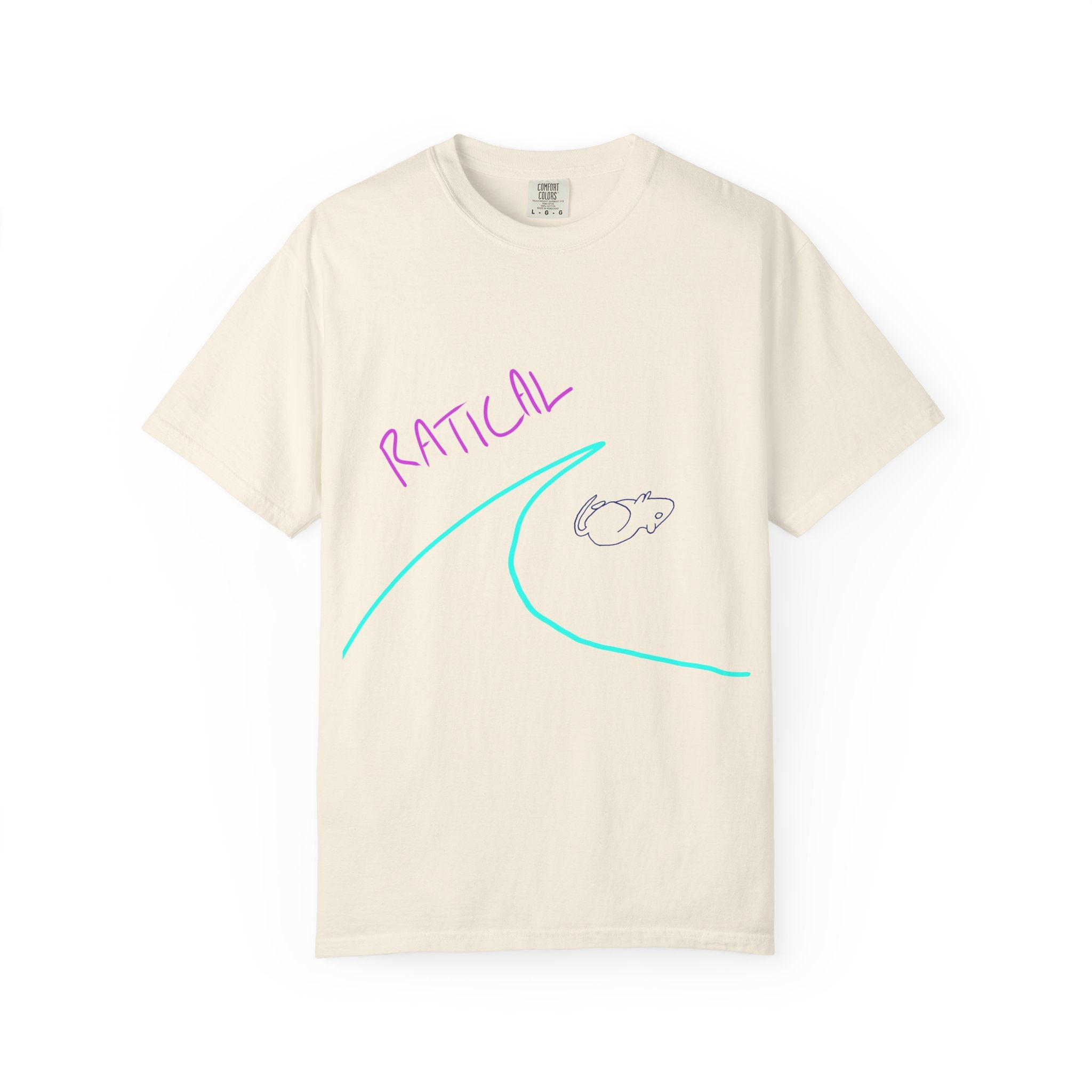 Ratical T-Shirt - Hand-Drawn Ink to Fabric Print