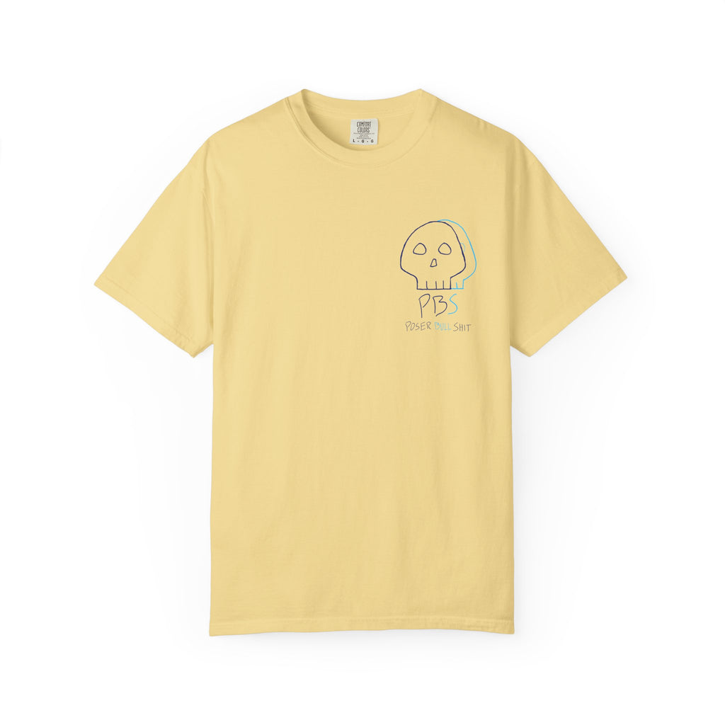 Public BroCasting T-Shirt - Hand-Drawn, Ink to Fabric Print