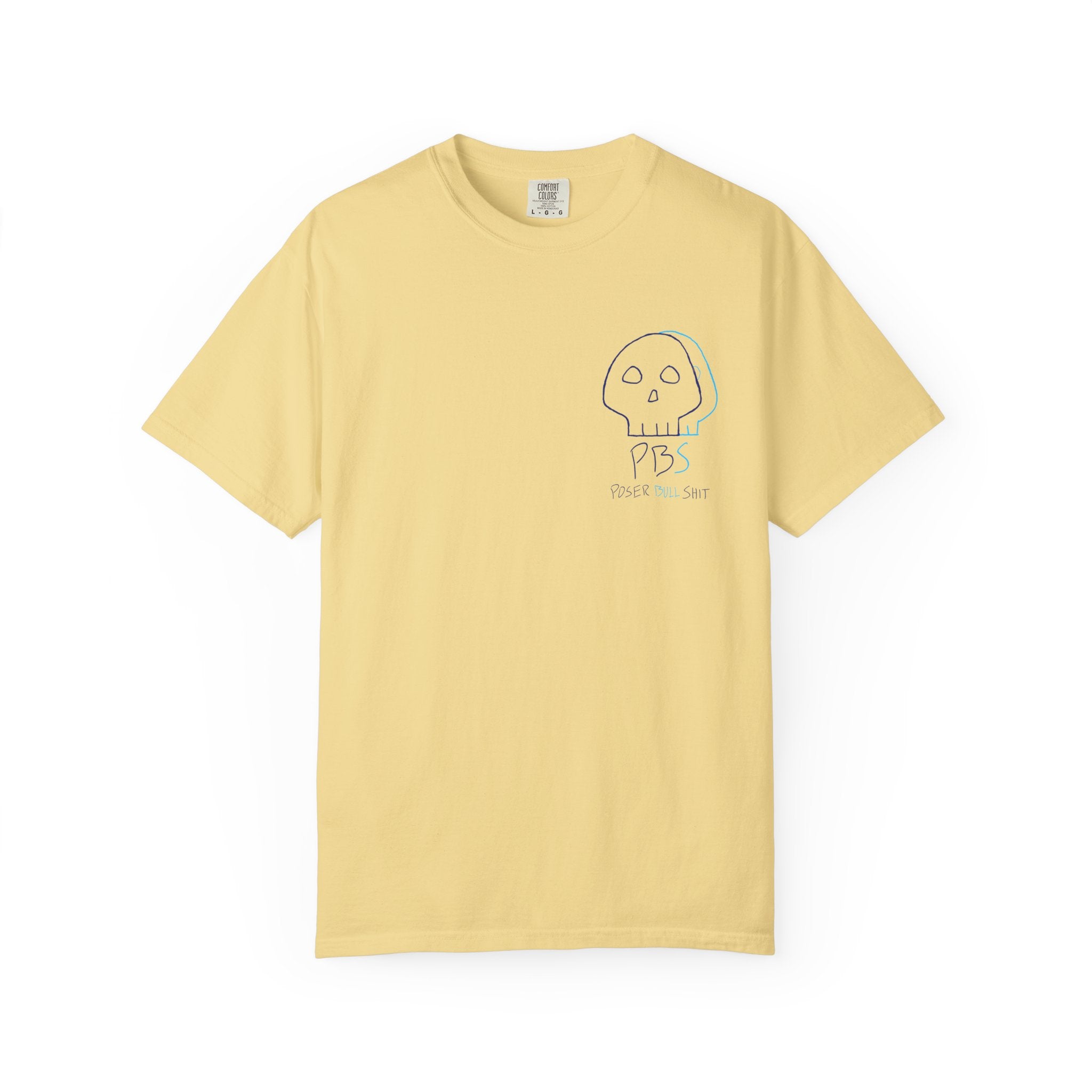Public BroCasting T-Shirt - Hand-Drawn, Ink to Fabric Print