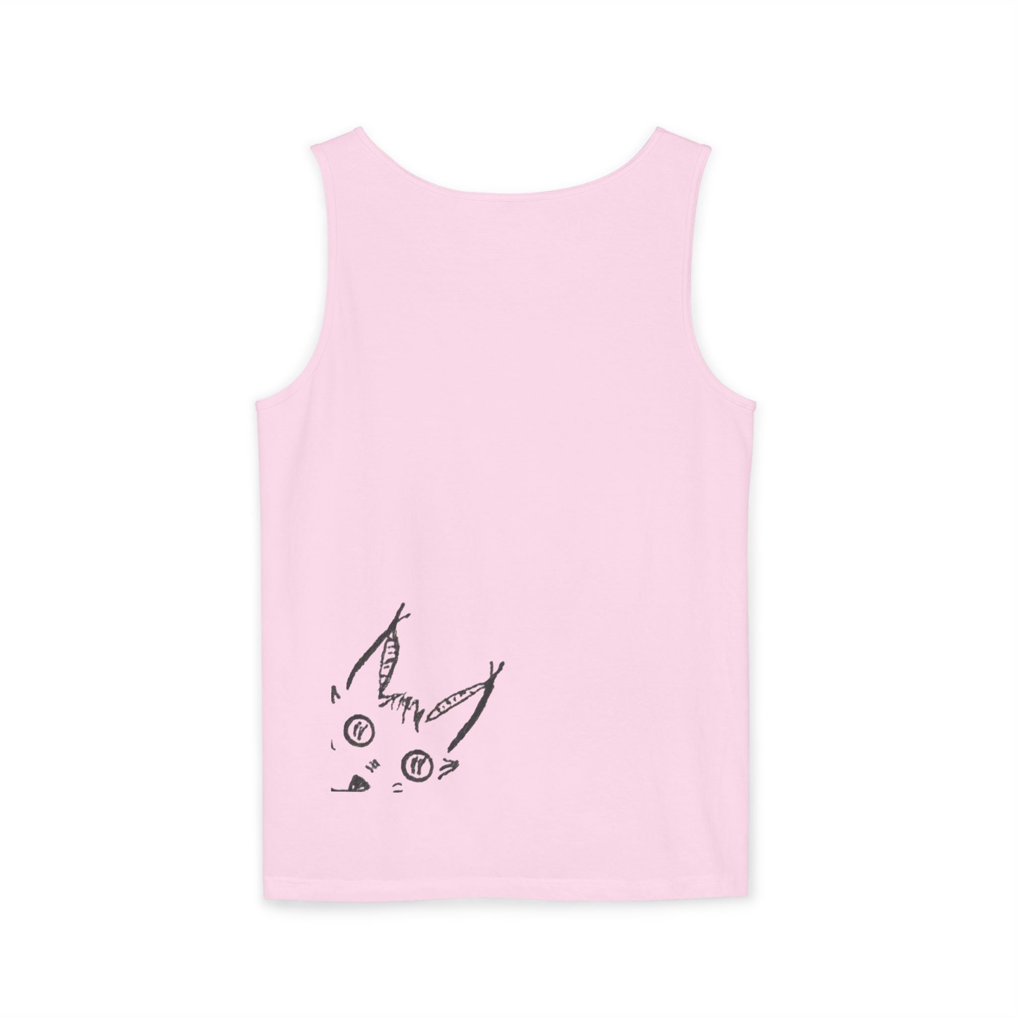 L'chats Wildcat Tank Top — Hand-Drawn Ink to Fabric Print