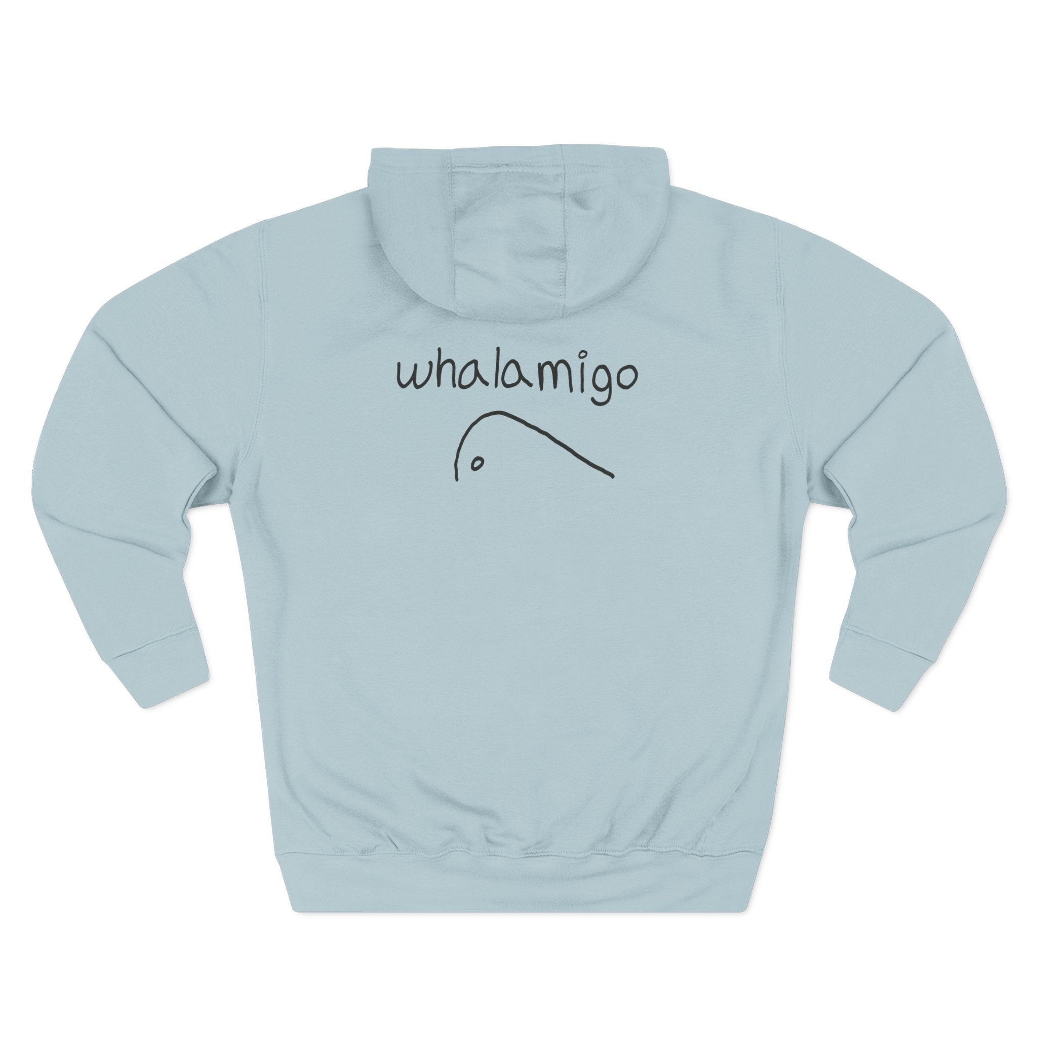 Mantra Fleece Hoodie - Hand-Drawn Ink to Fabric Print