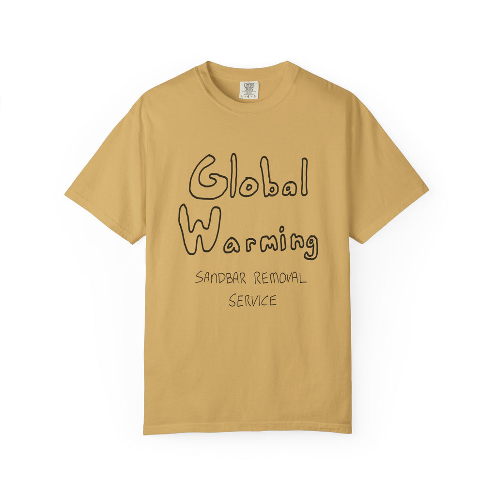 Global Warning T-Shirt - Hand-Drawn Ink to Fabric Print