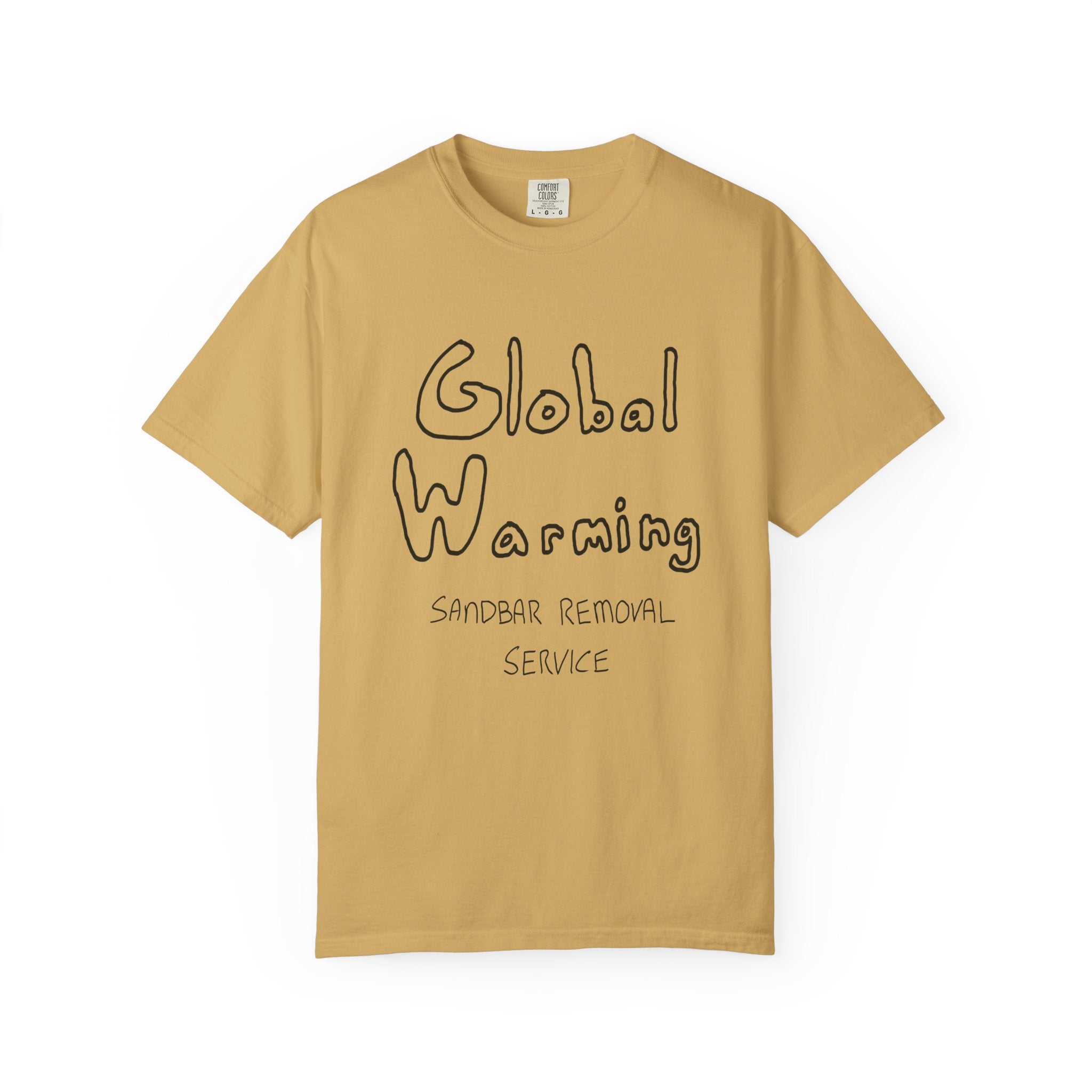 Global Warning T-Shirt - Hand-Drawn Ink to Fabric Print