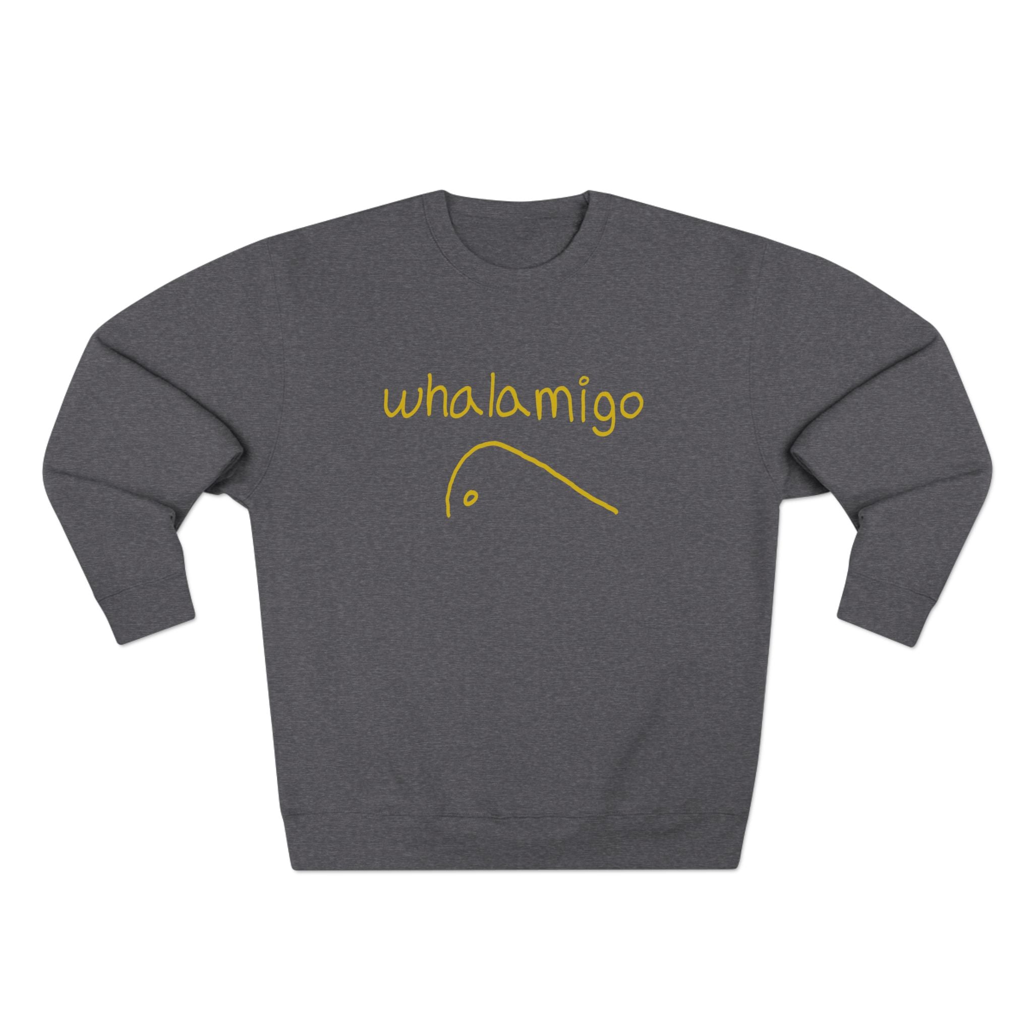 Logomigo Crewneck Sweatshirt - Yellow Ink to Fabric Print