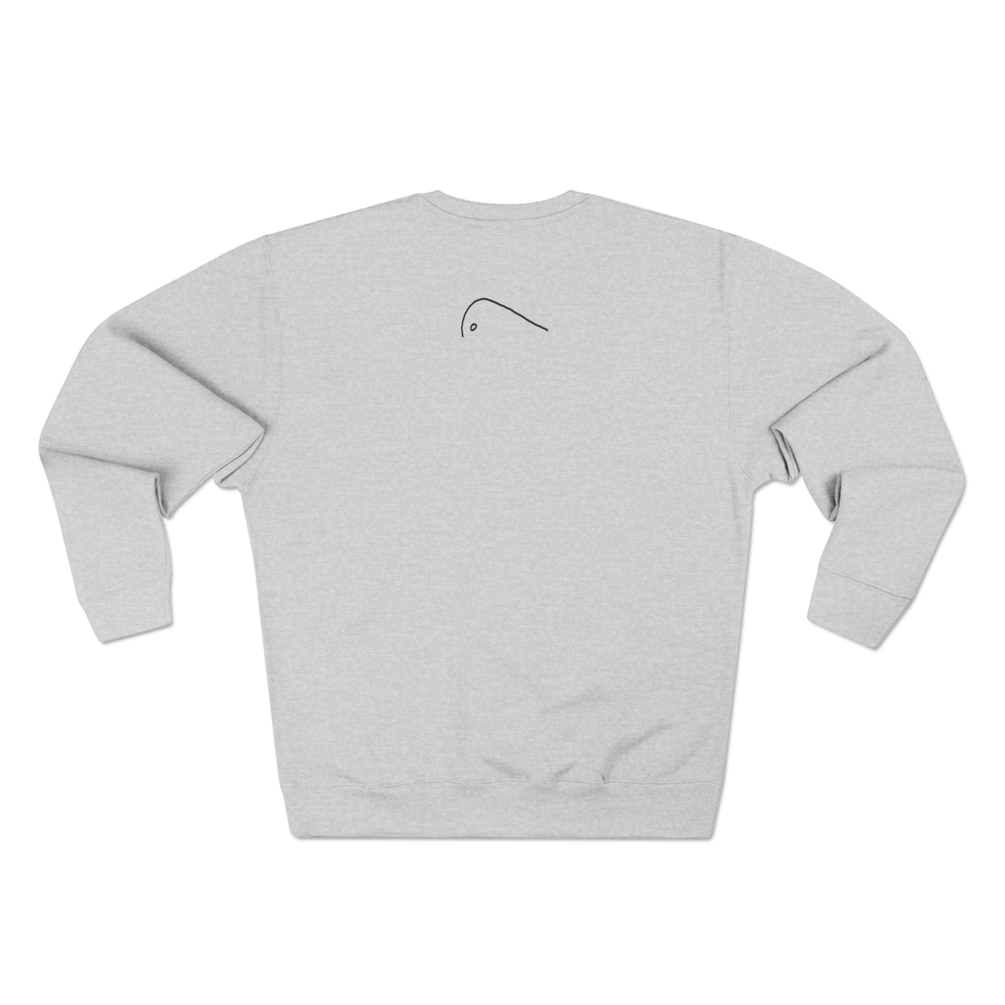 Logomigo Crewneck Sweatshirt - Black Ink to Fabric Print