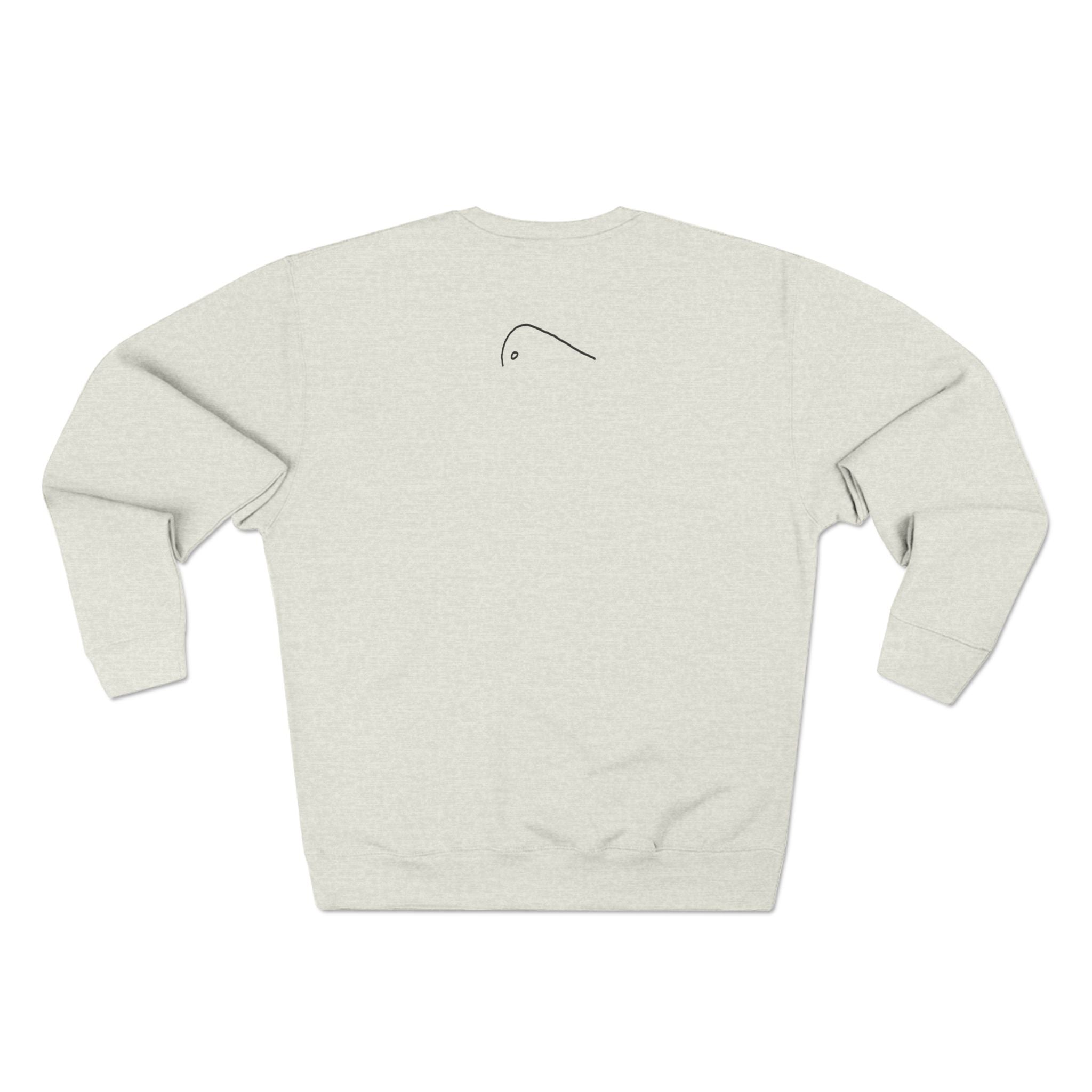Logomigo Crewneck Sweatshirt - Black Ink to Fabric Print