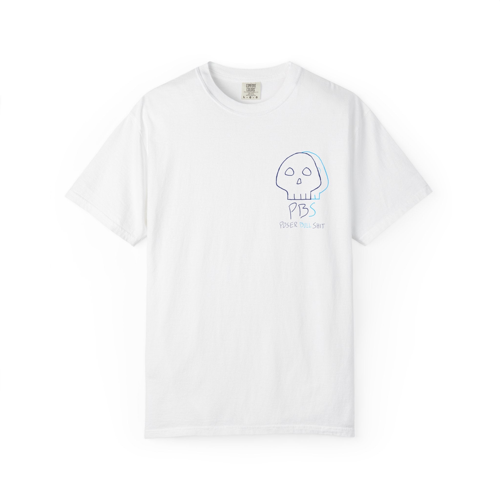 Public BroCasting T-Shirt - Hand-Drawn, Ink to Fabric Print