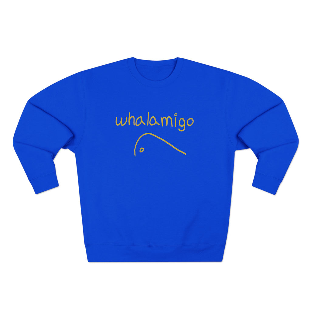 Logomigo Crewneck Sweatshirt - Yellow Ink to Fabric Print