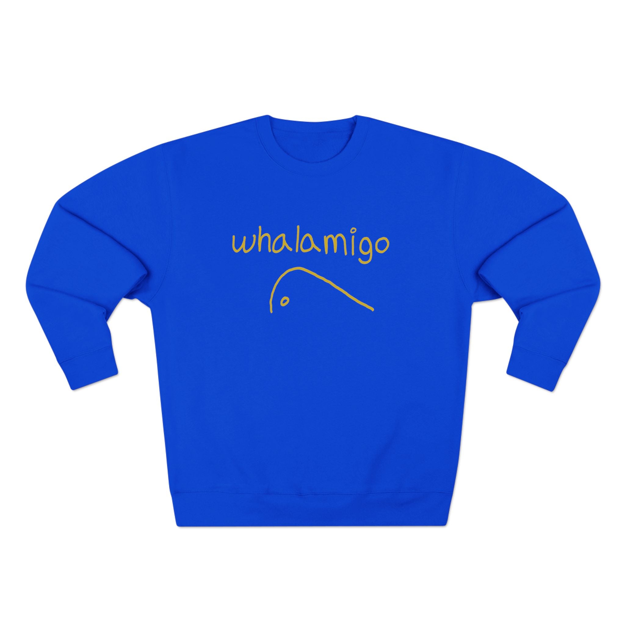 Logomigo Crewneck Sweatshirt - Yellow Ink to Fabric Print