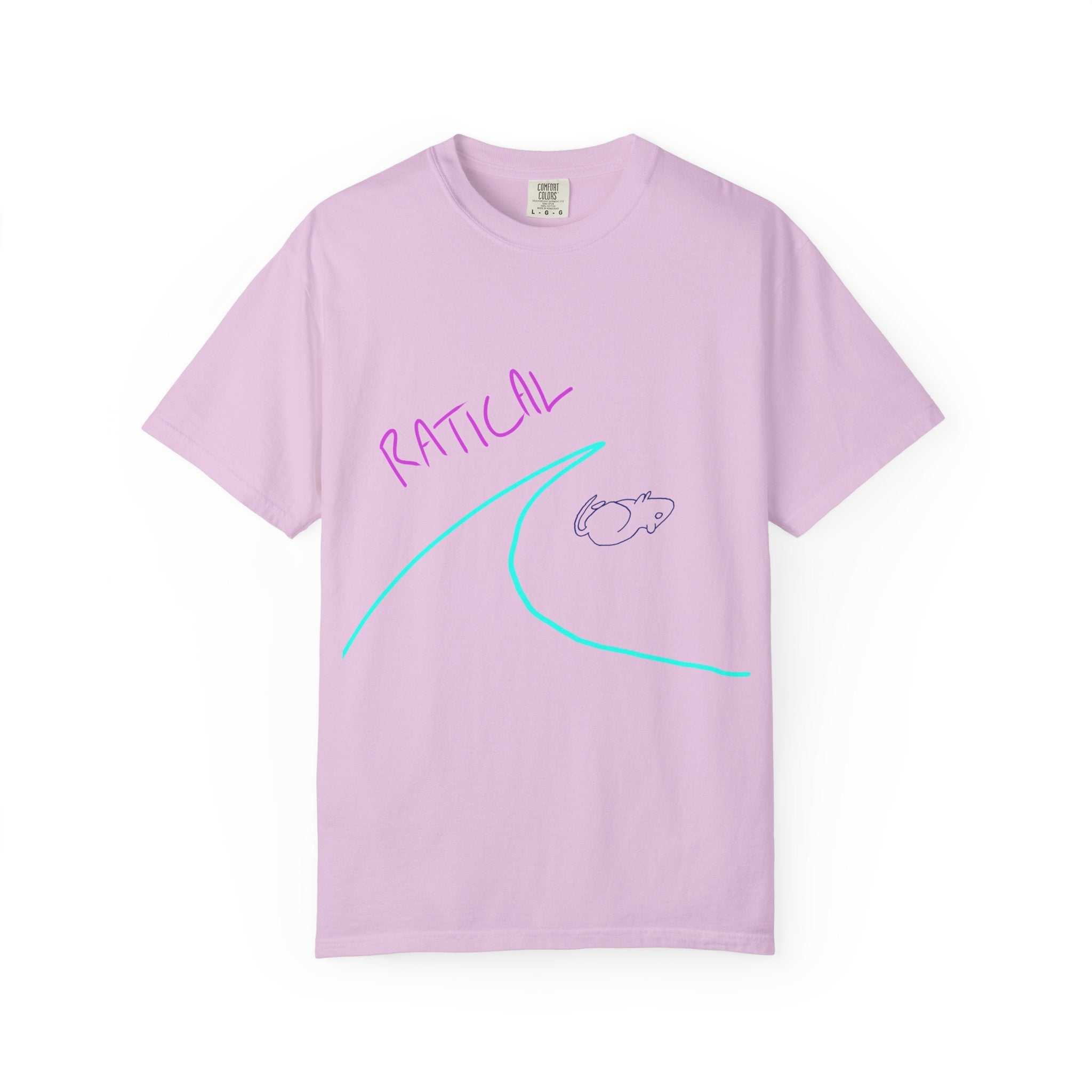 Ratical T-Shirt - Hand-Drawn Ink to Fabric Print