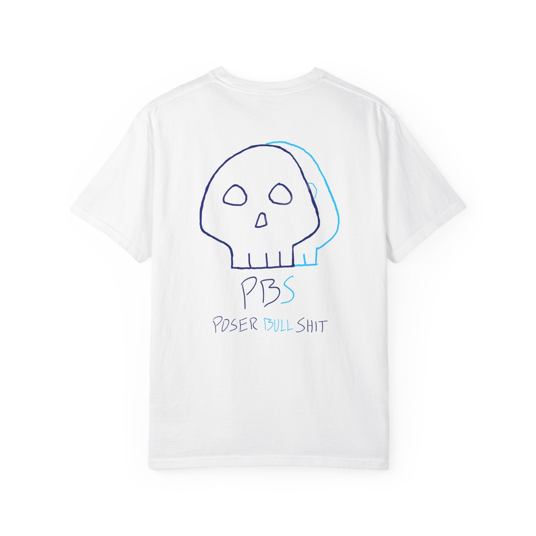 Public BroCasting T-Shirt - Hand-Drawn, Ink to Fabric Print