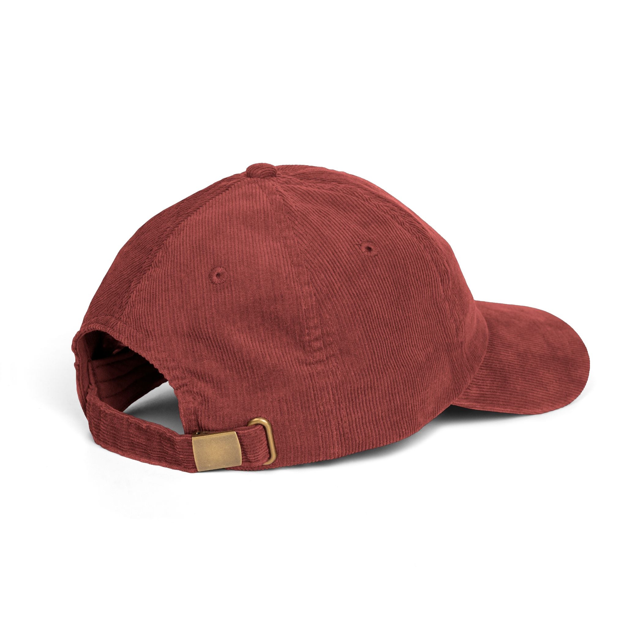 Mostly OK Corduroy Cap — Embroidered Fabric