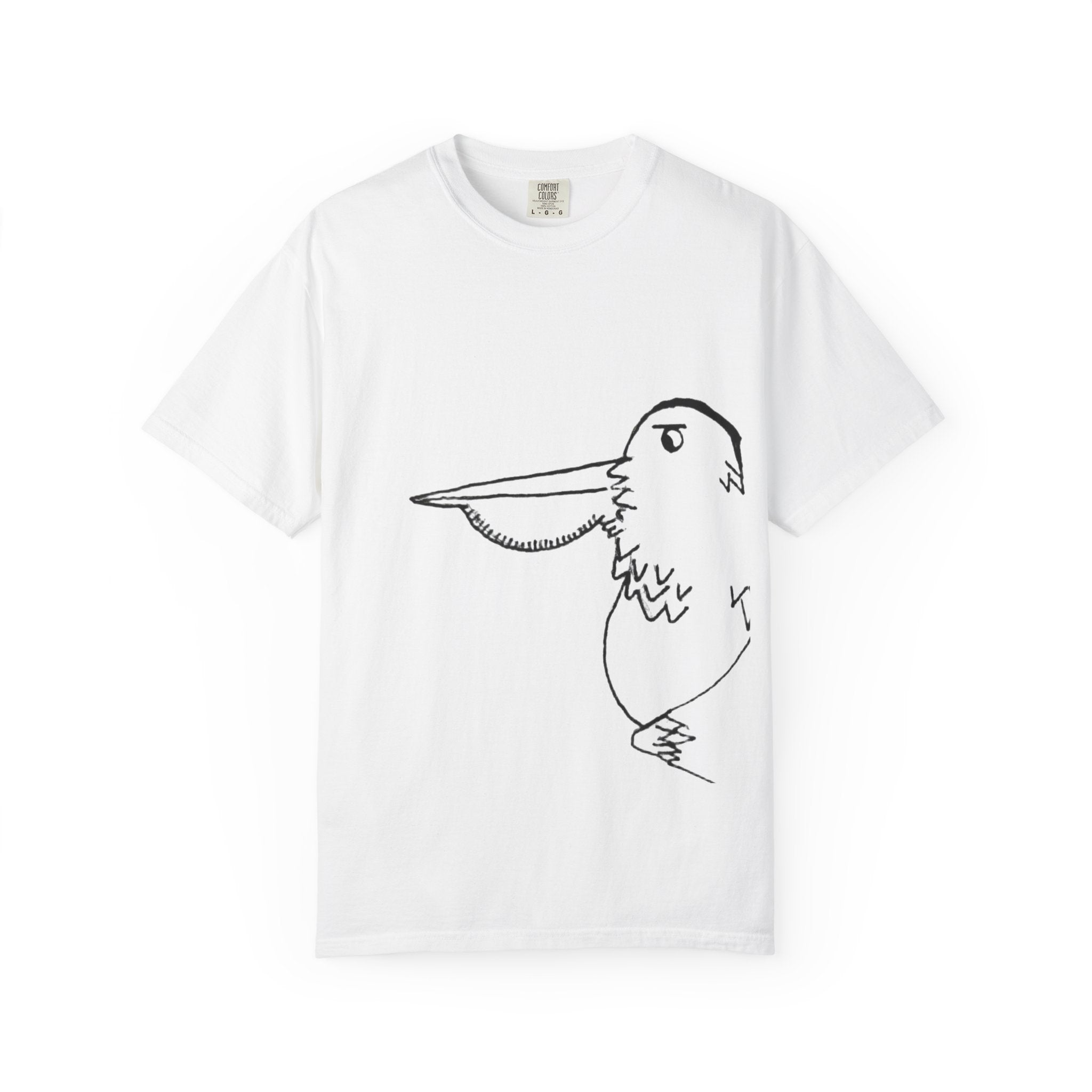 Pelamigo T-Shirt - Hand-Drawn Ink to Fabric Print