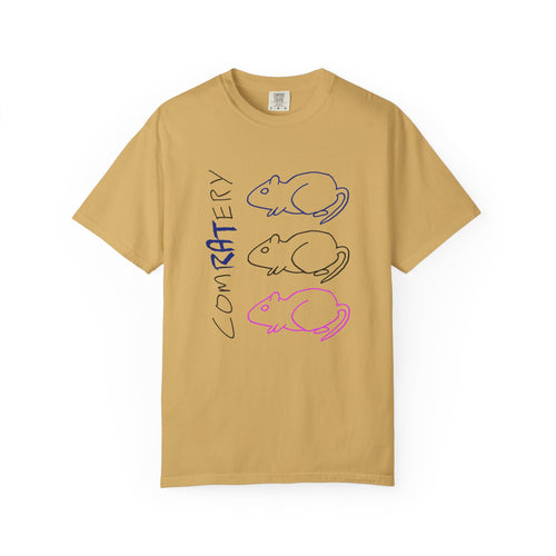 'Comratery' T-Shirt - Hand-Drawn Ink to Fabric Print