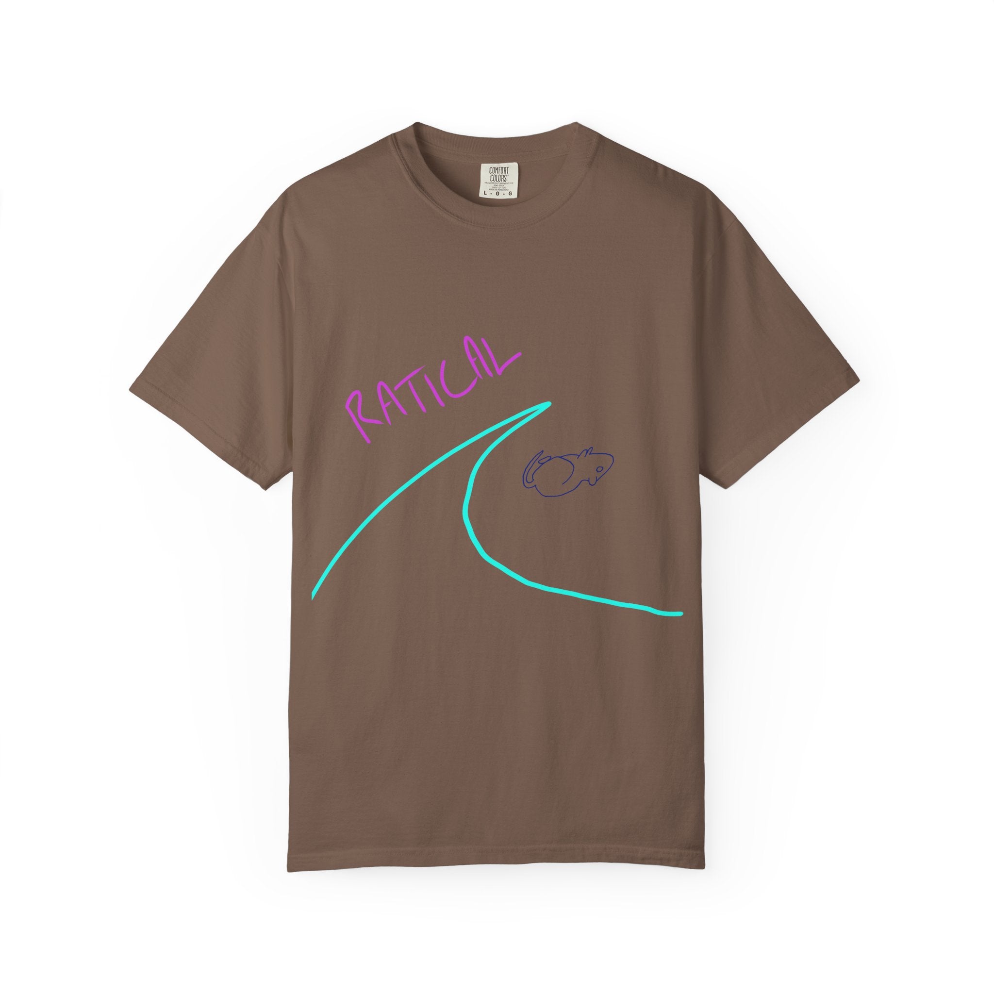 Ratical T-Shirt - Hand-Drawn Ink to Fabric Print