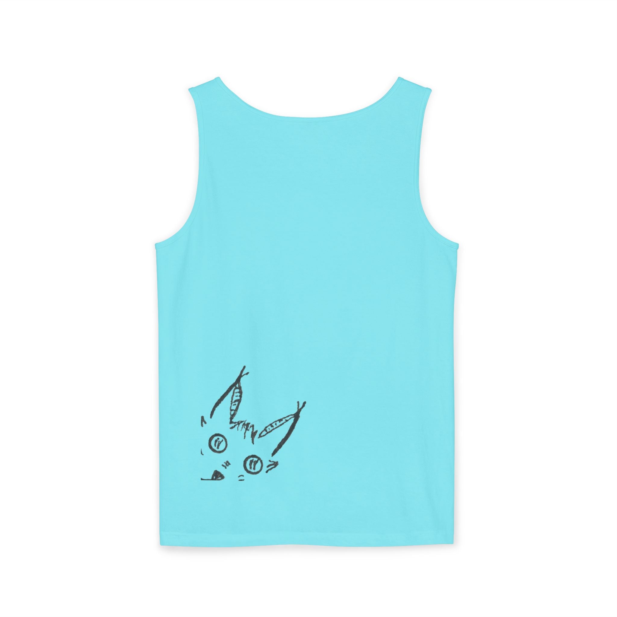 L'chats Wildcat Tank Top — Hand-Drawn Ink to Fabric Print