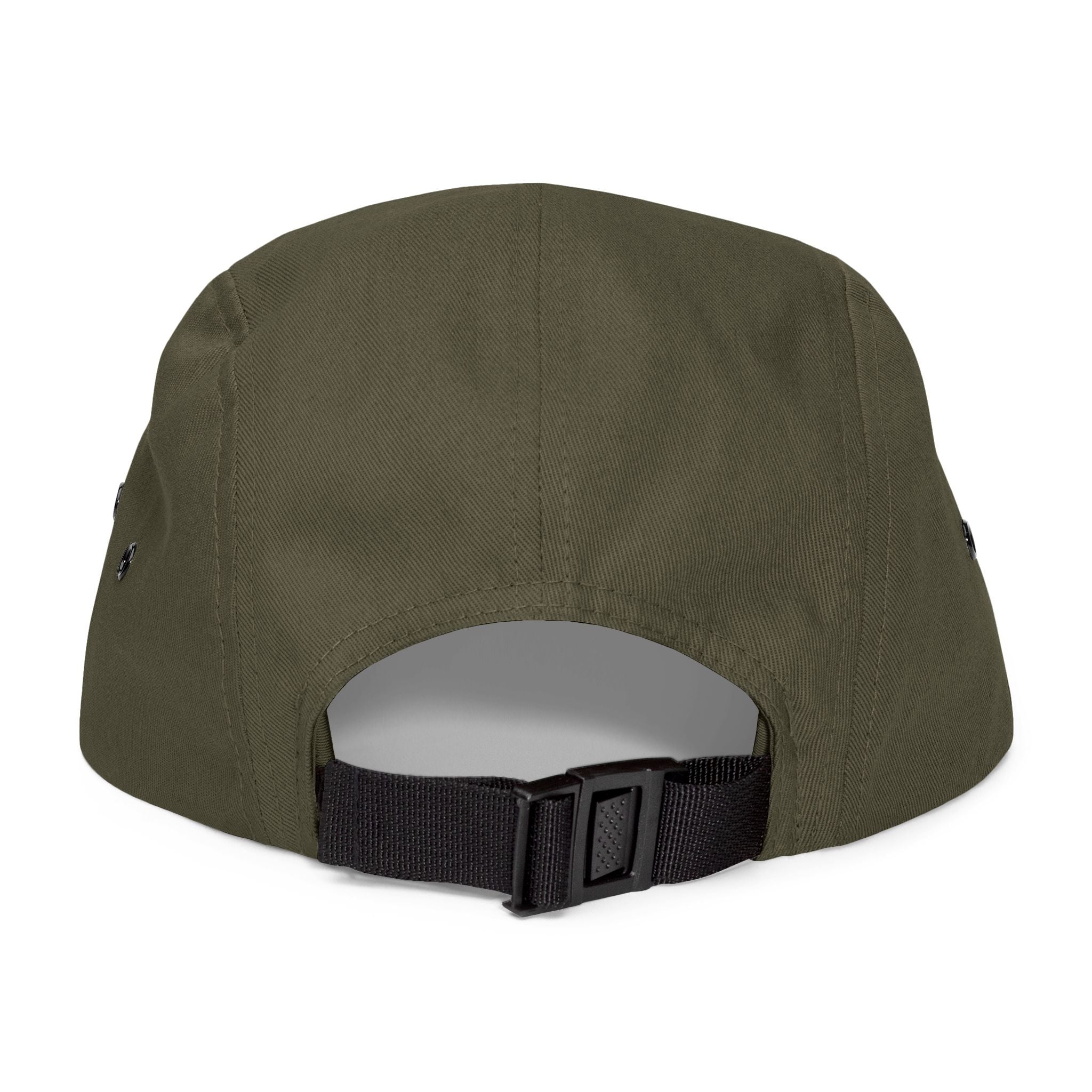 Logomigo' 5-Panel Cap —  Embroidered Fabric