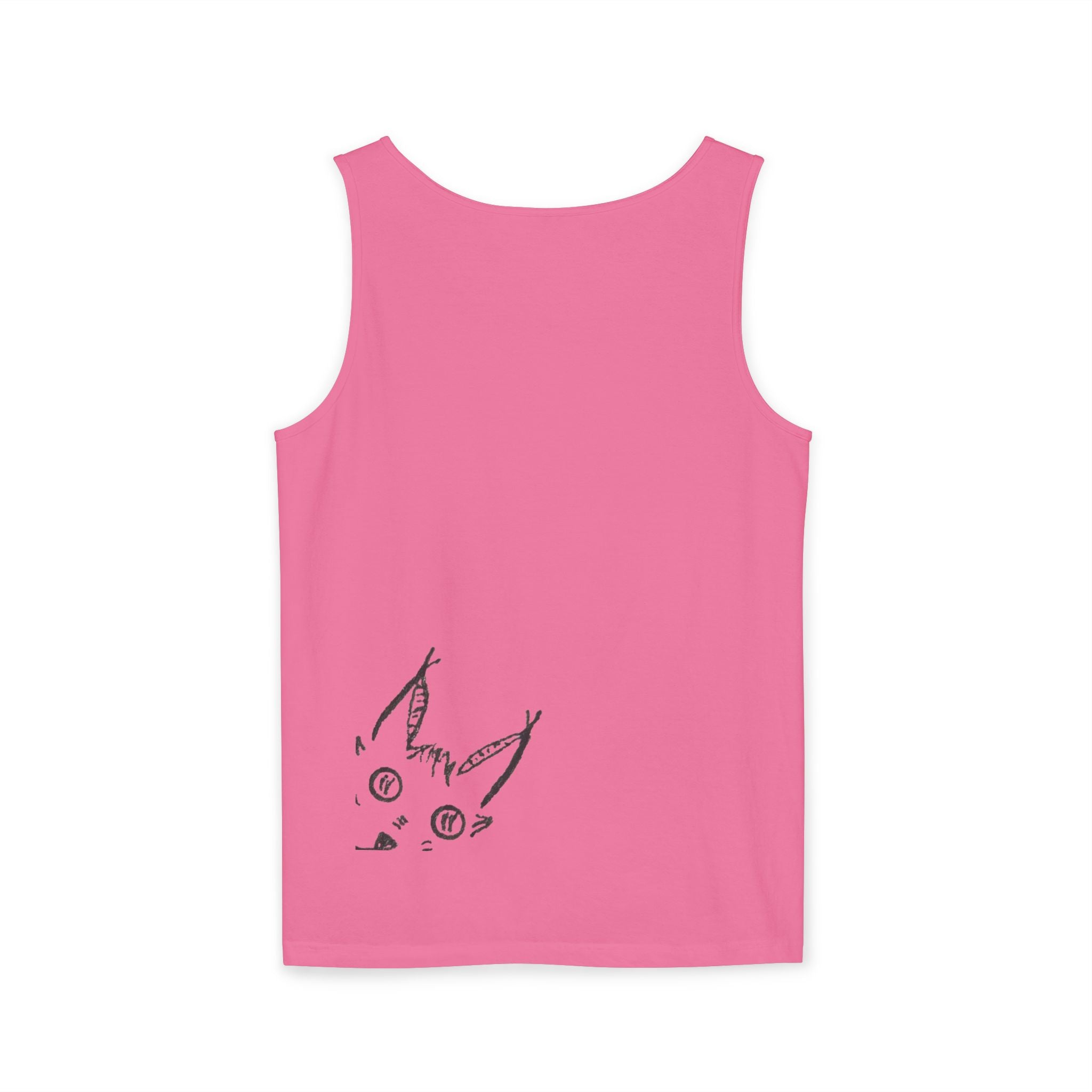 L'chats Wildcat Tank Top — Hand-Drawn Ink to Fabric Print