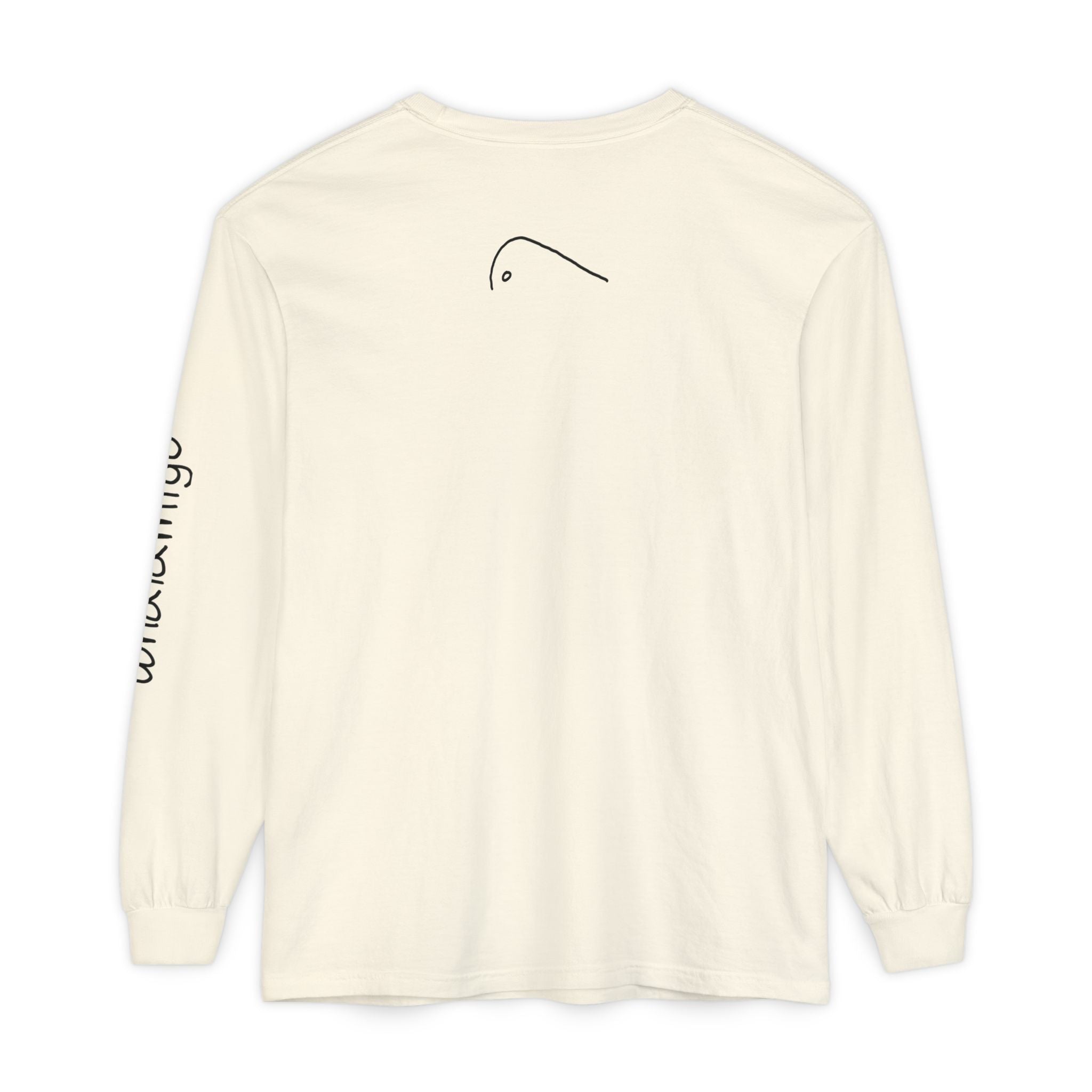 'Callout' Long Sleeve T-Shirt — Hand-Drawn Ink to Fabric Print