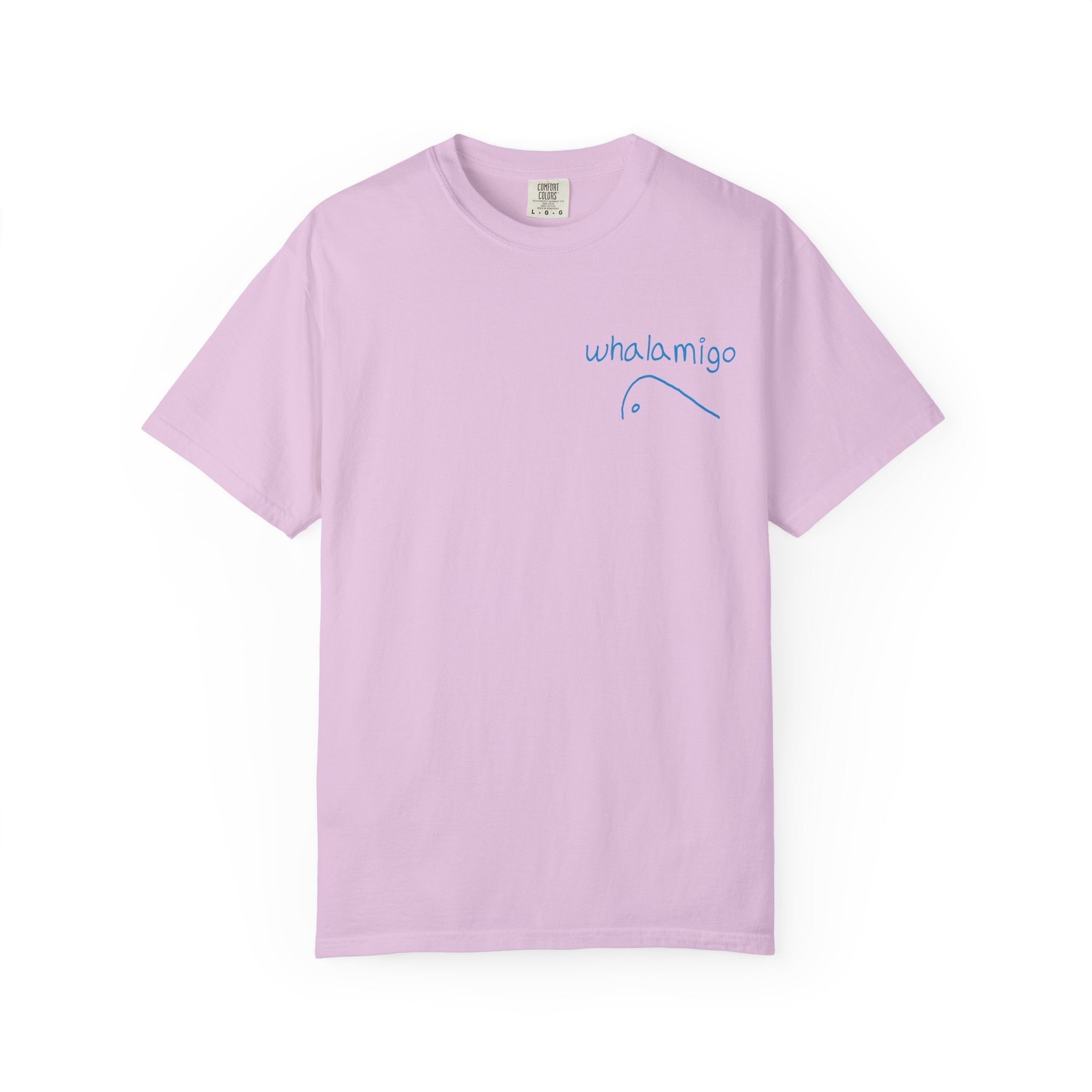 Logomigo T-Shirt - Blue Ink to Fabric Print