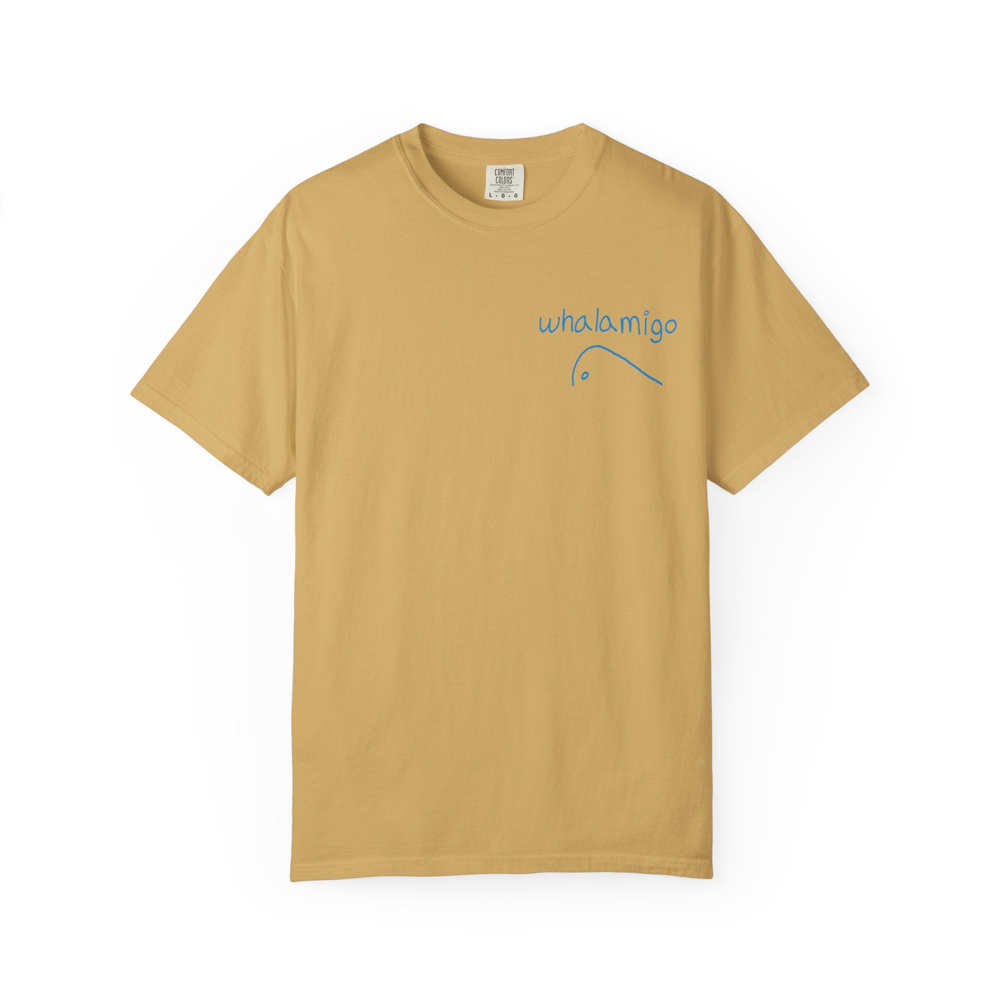 Logomigo T-Shirt - Blue Ink to Fabric Print