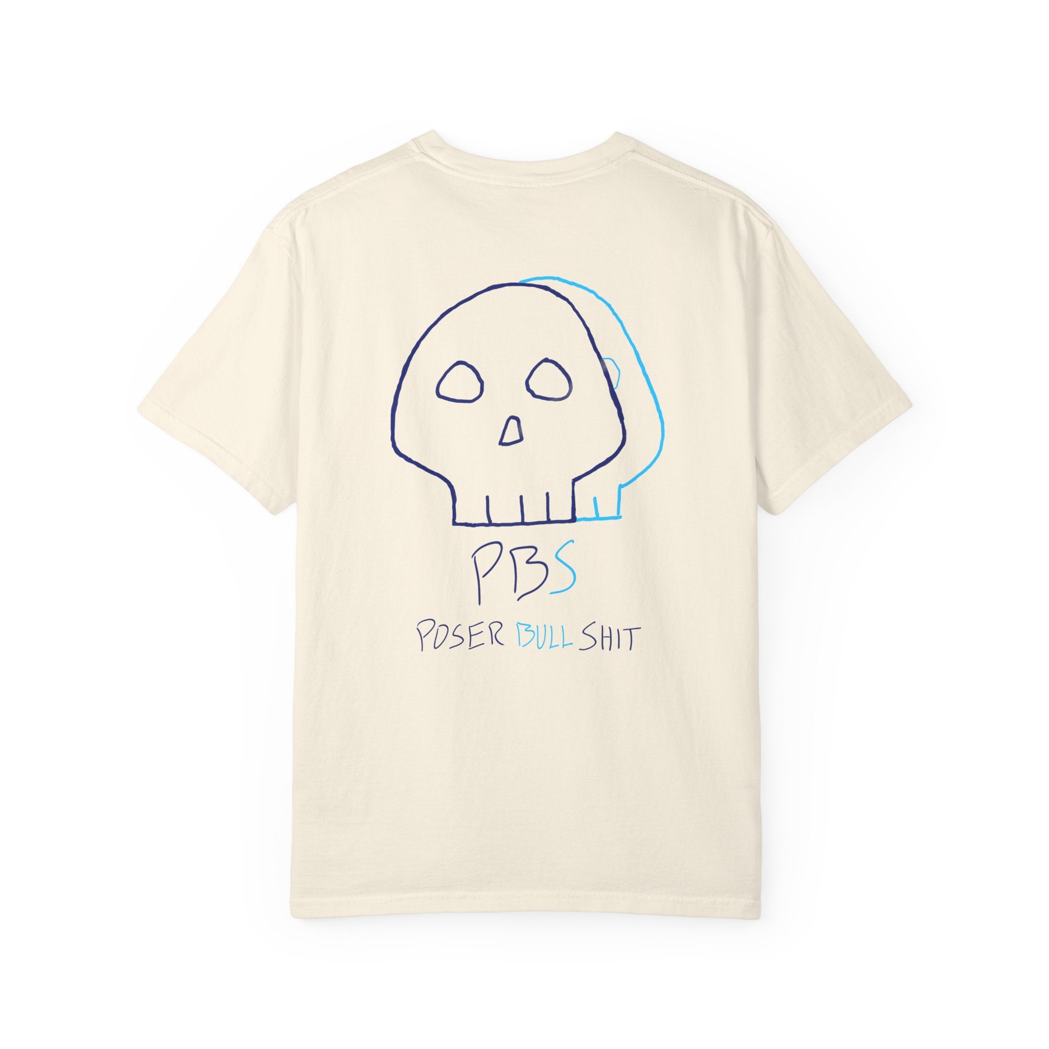 Public BroCasting T-Shirt - Hand-Drawn, Ink to Fabric Print