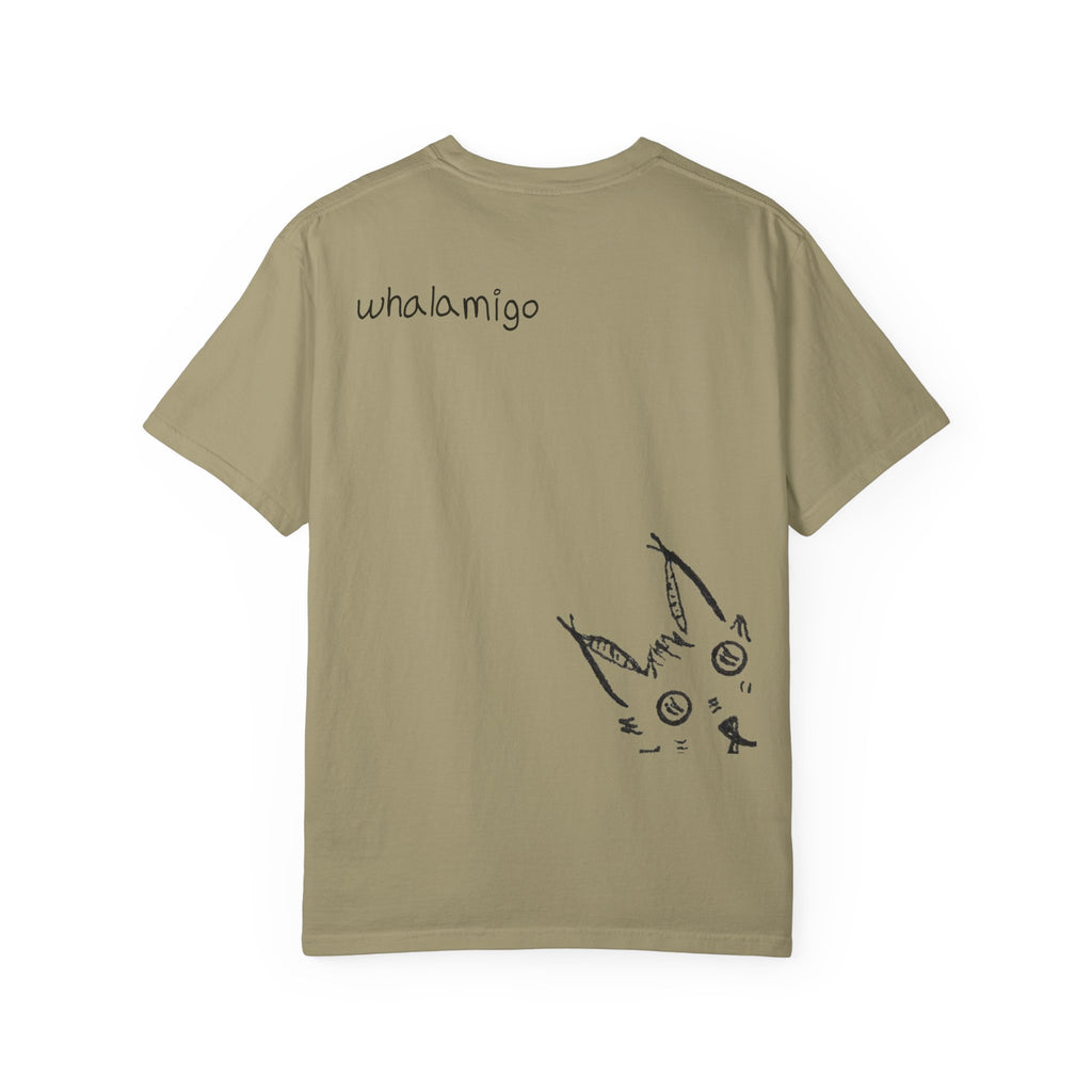 L'chats Wildcat T-Shirt - Hand-Drawn Ink to Fabric Print