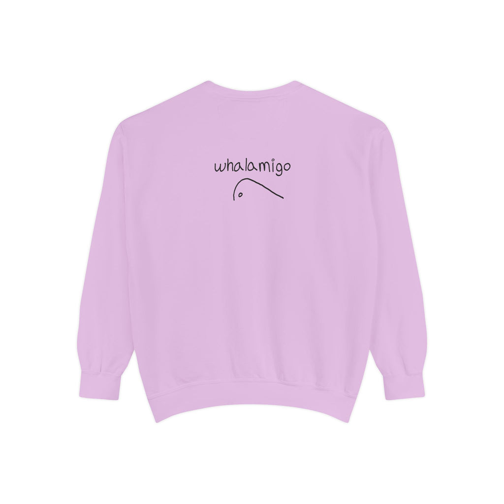 'Comratery' Crewneck Sweatshirt — Hand-Drawn Ink to Fabric Print