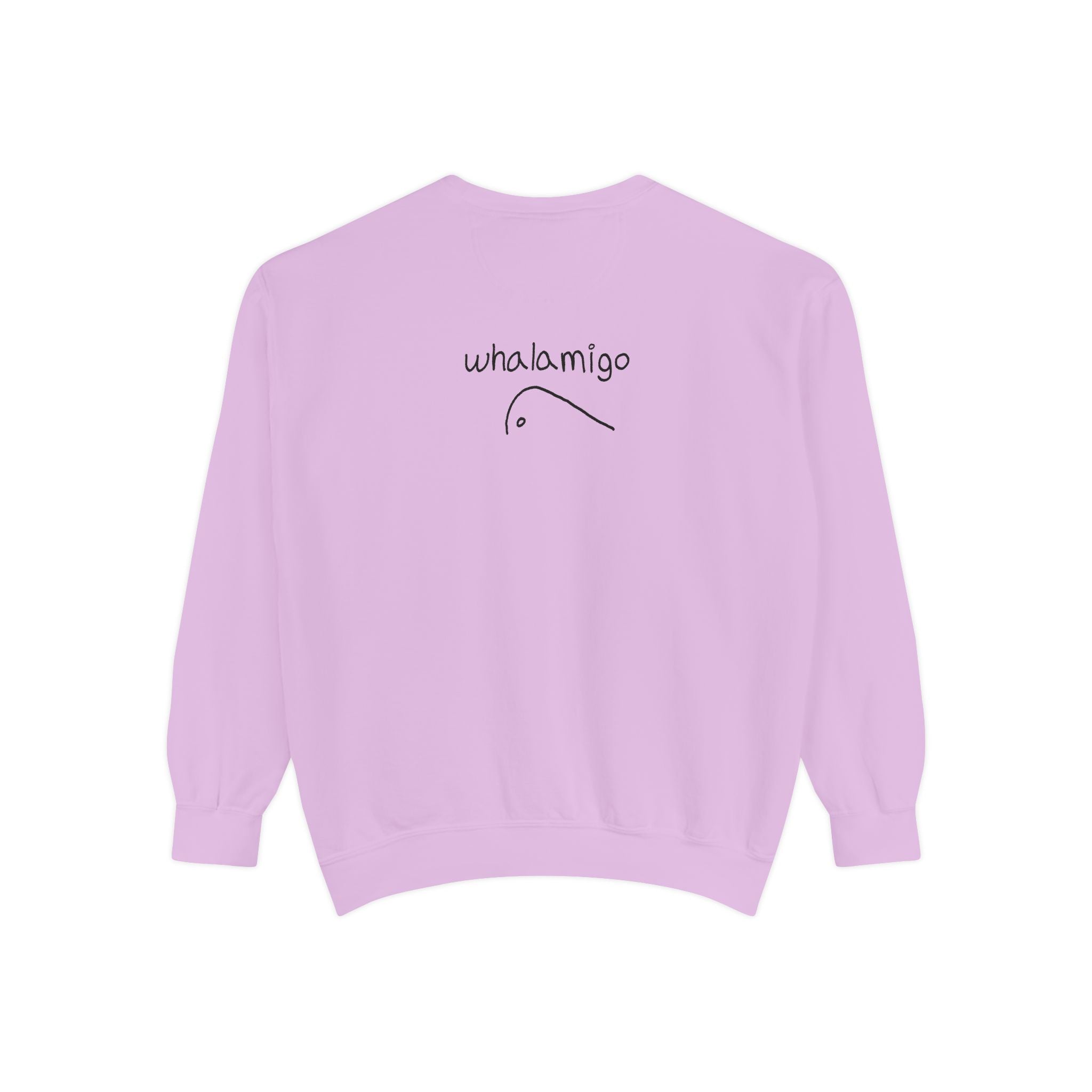 'Comratery' Crewneck Sweatshirt — Hand-Drawn Ink to Fabric Print